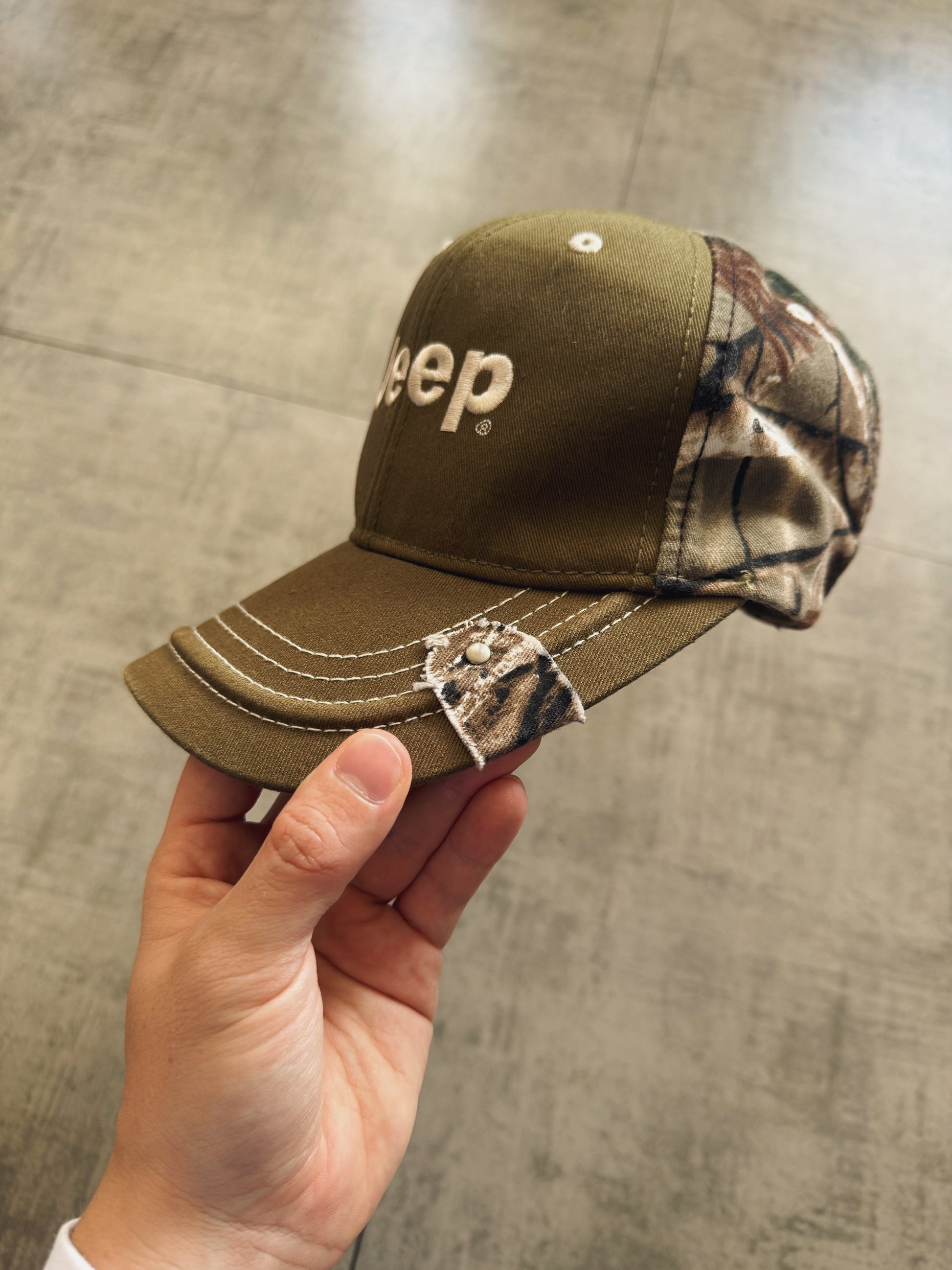 VINTAGE JEEP X REALTREE HAT