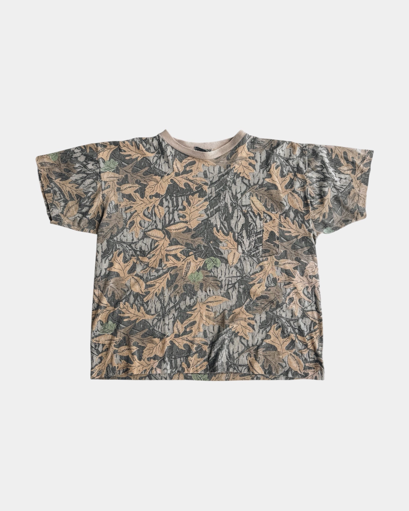 (M) VINTAGE REALTREE CAMO RINGER TEE
