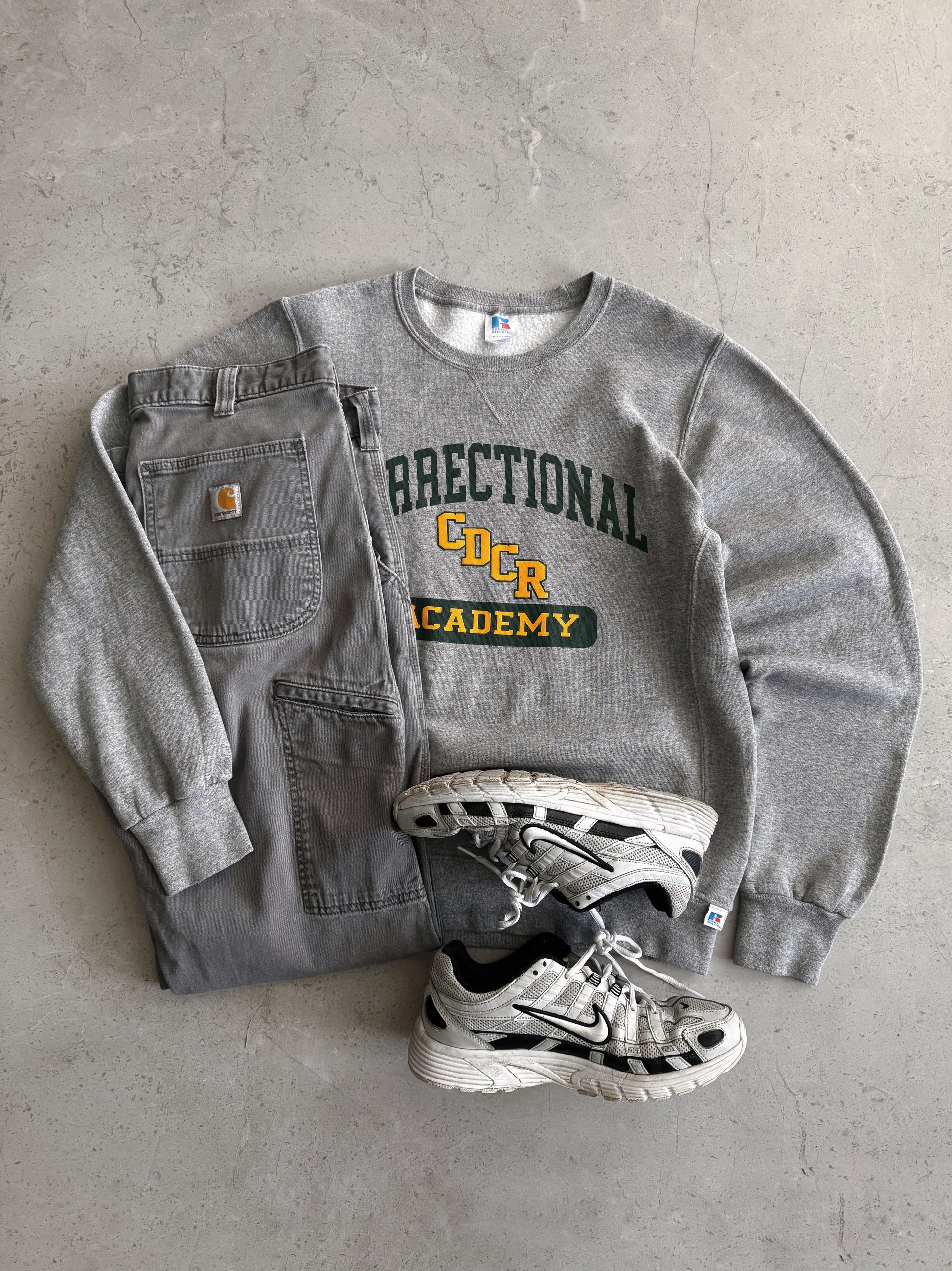 (S) RUSSELL CORRECTIONAL CDCR ACADEMY CREWNECK