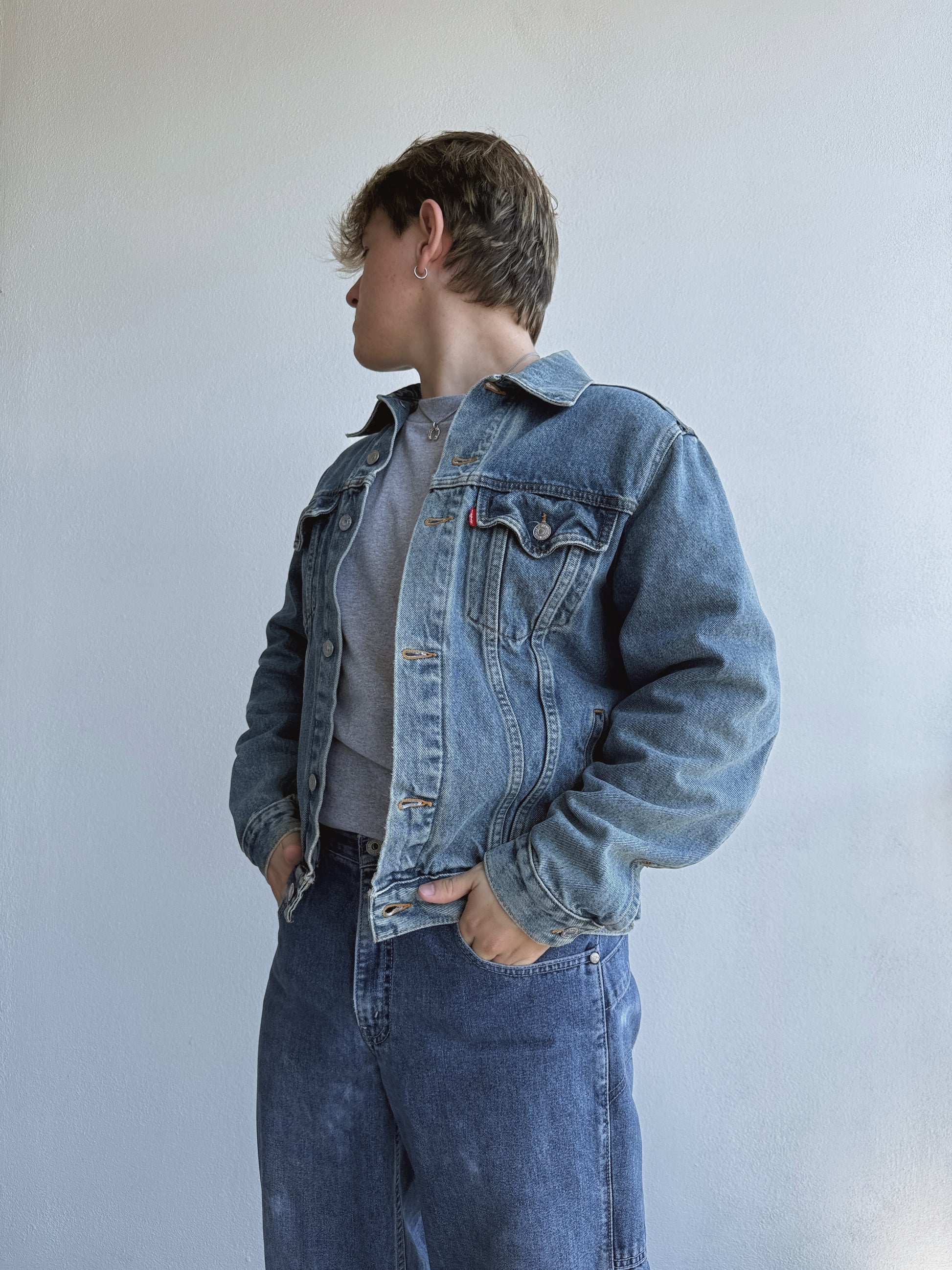 (M) VINTAGE LEVIS DENIM TRUCKER JACKET