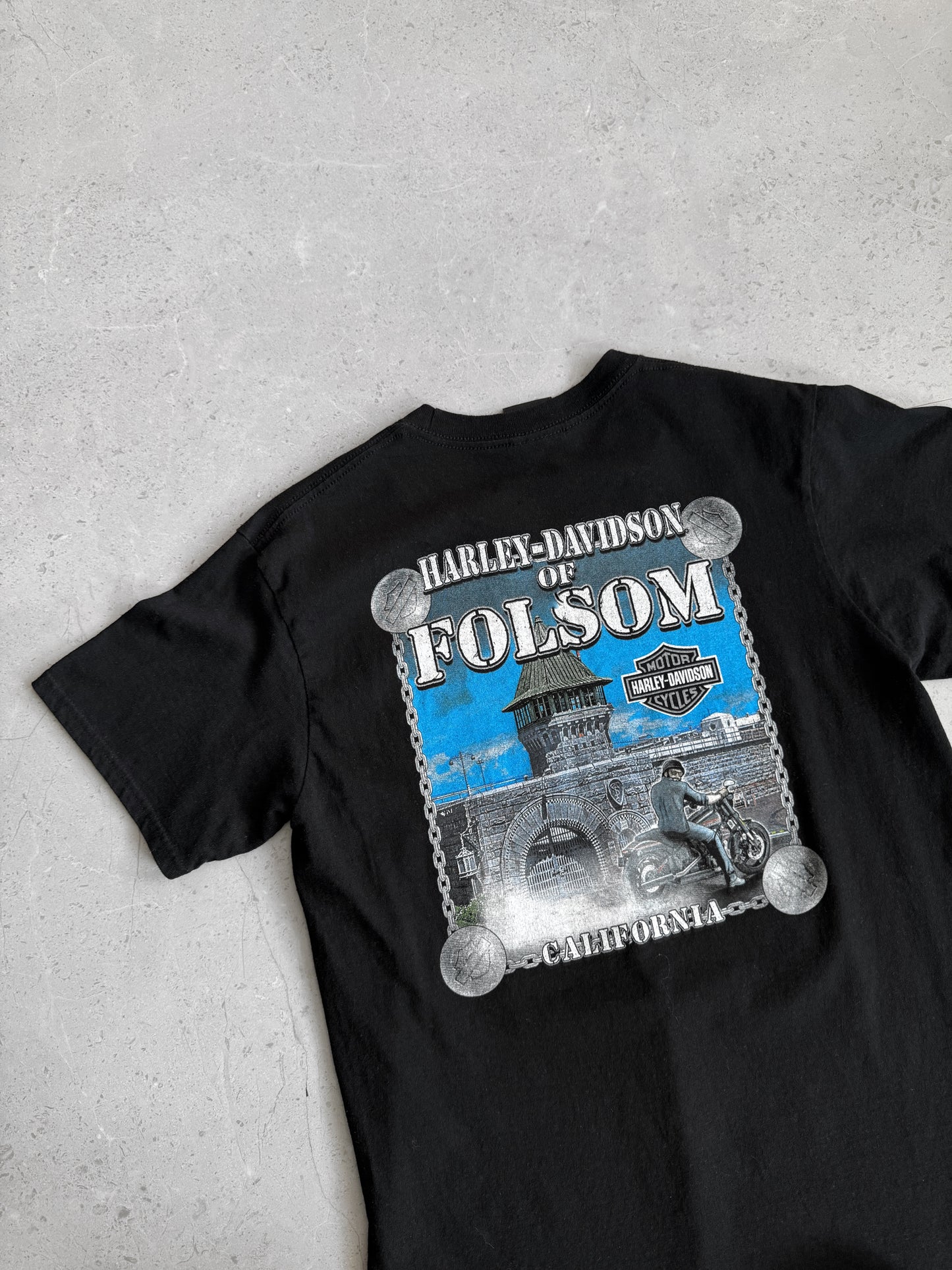 (M) HARLEY DAVIDSON FOLSOM TEE