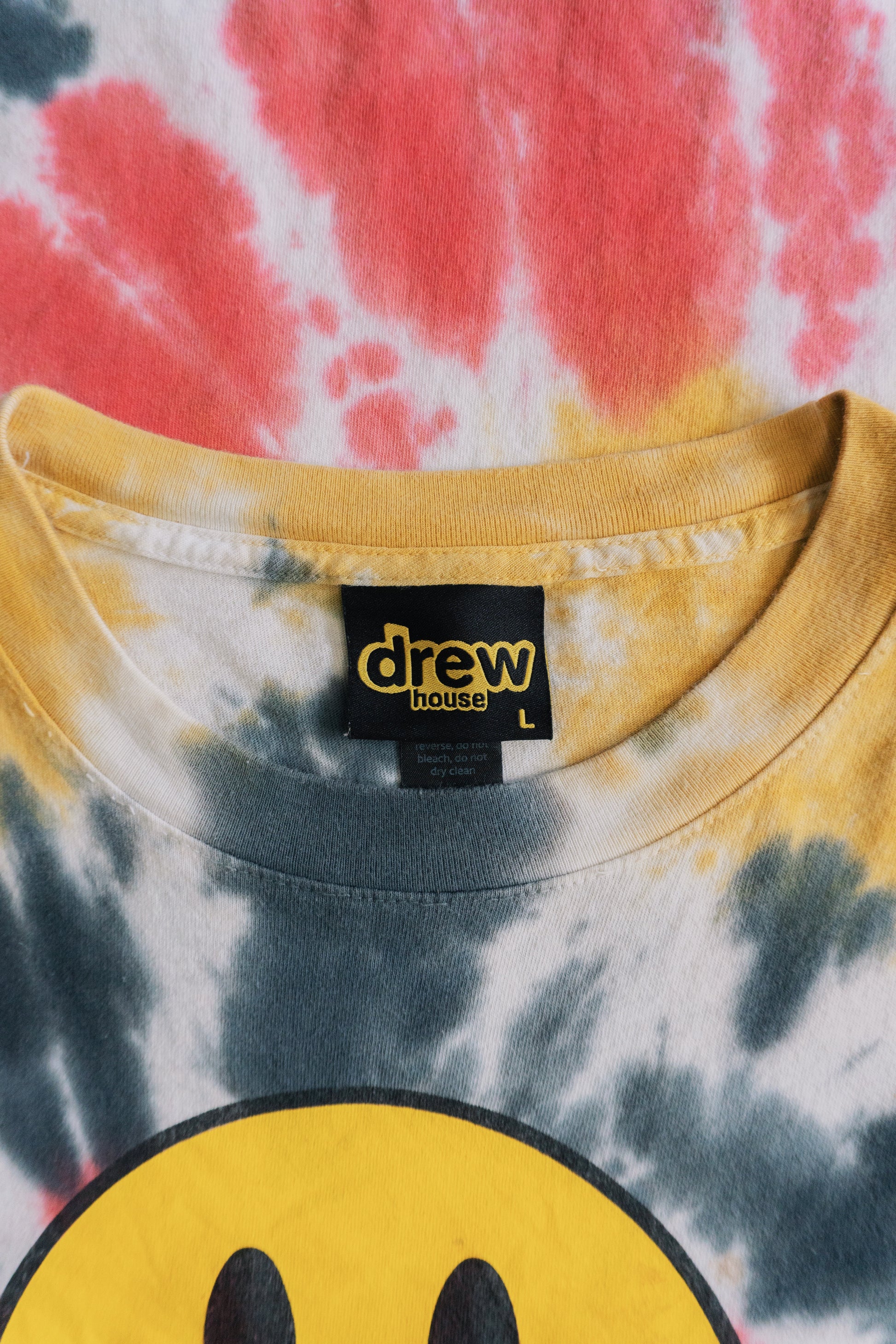 (L) DREW HOUSE JUSTIN BIEBER TIE DYE LONG SLEEVE