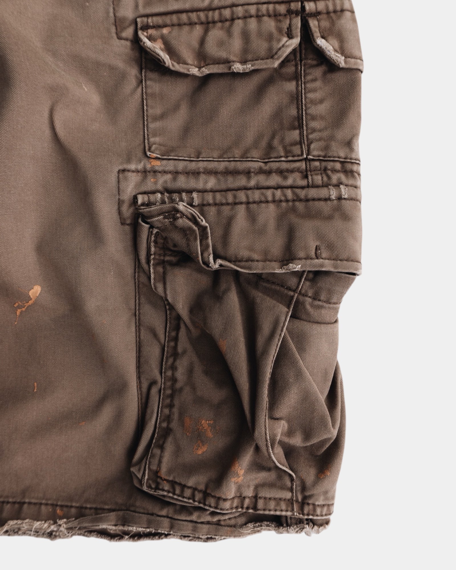VINTAGE POLO CARGO FADED JORTS - 34