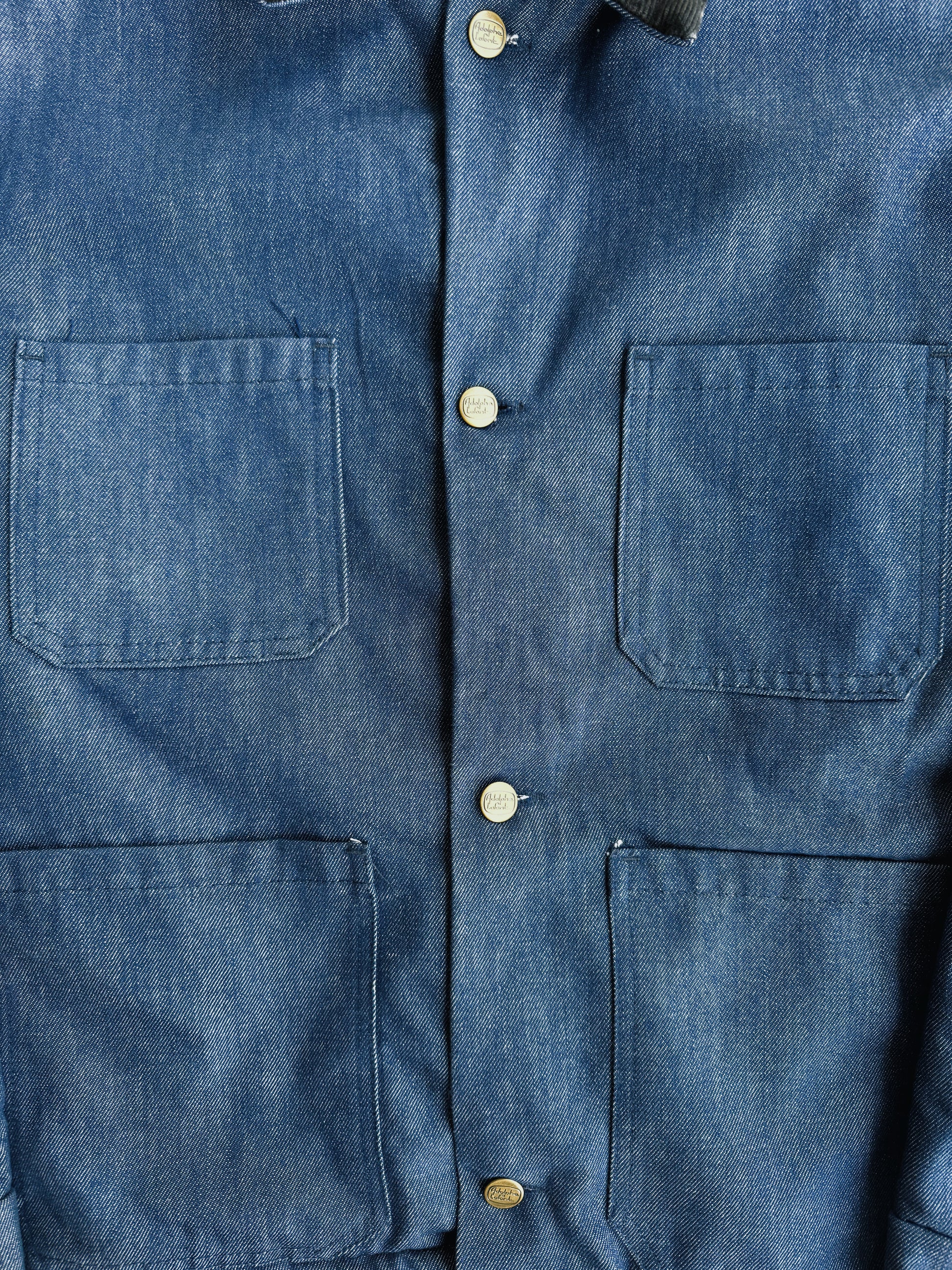 (M) 90’S VINTAGE ADOLPHE LAFONT DETROIT TYPE RAW JACKET