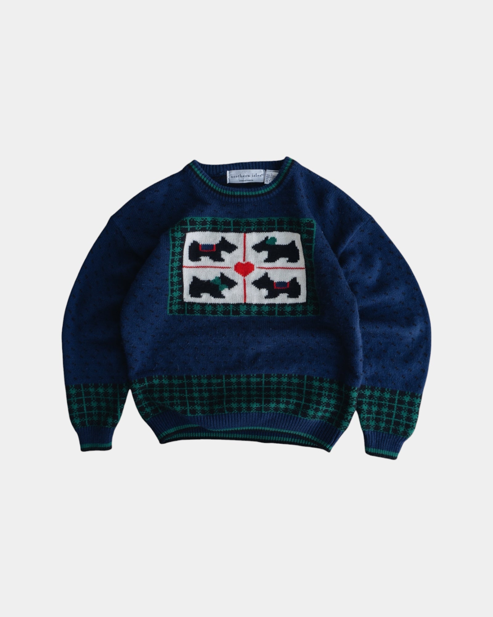 (S) 90’S VINTAGE SCHNAUZER SWEATER
