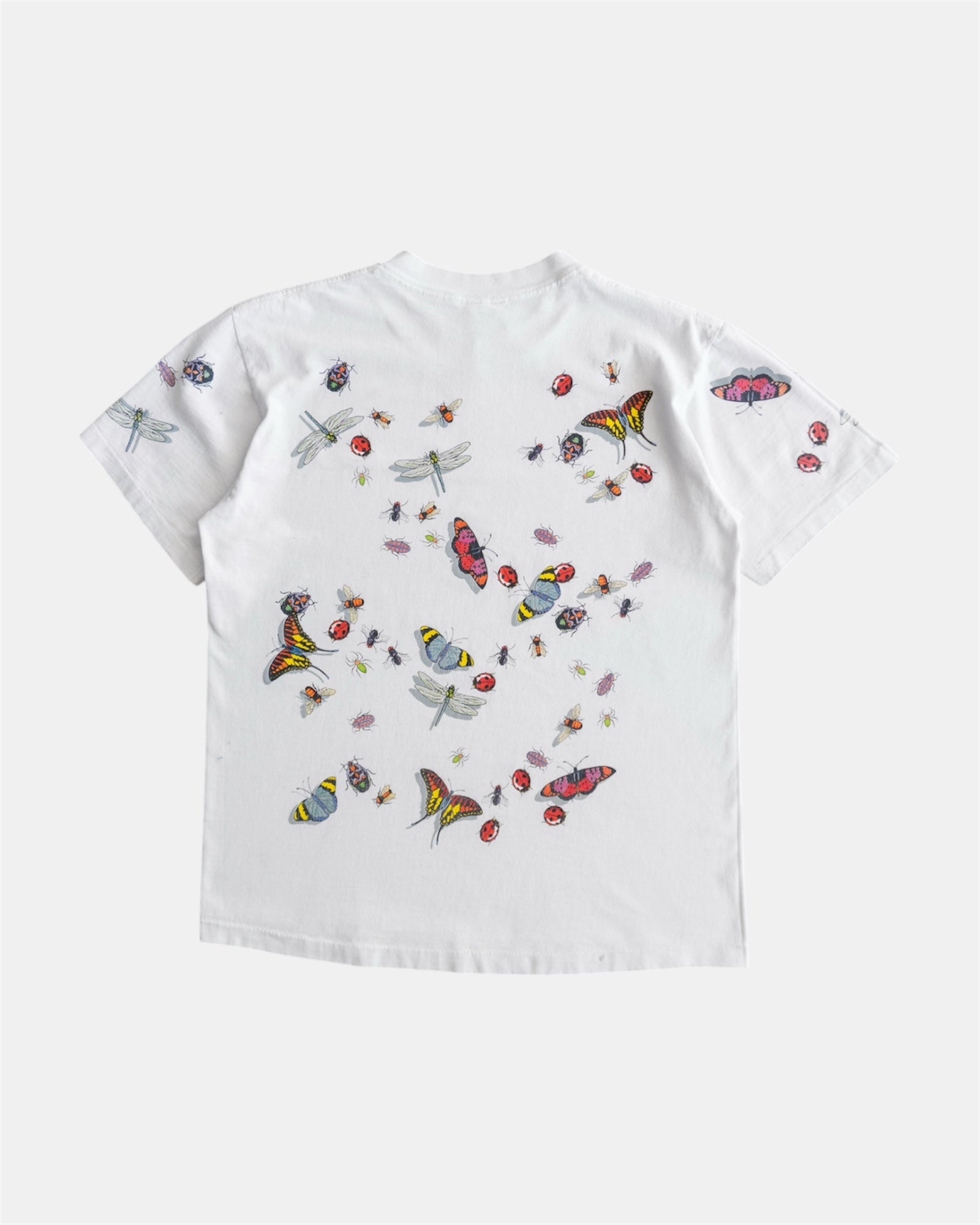(M) 90’S VINTAGE BUTTERFLY INSECTS NATURE ART TEE