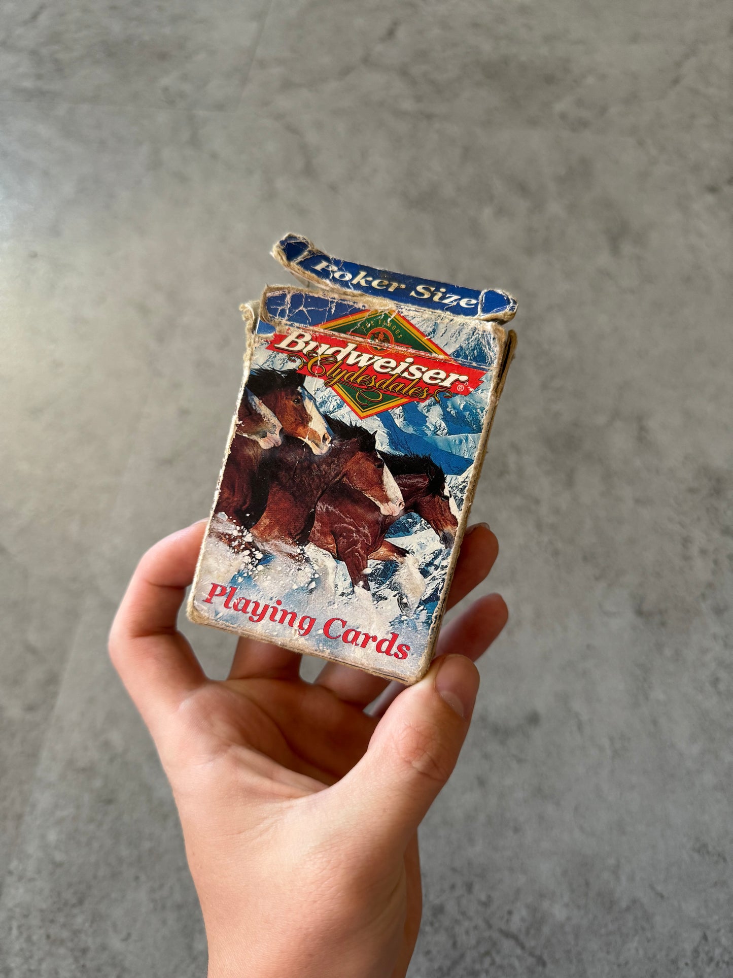 1999 Vintage Budweiser Playing Cards