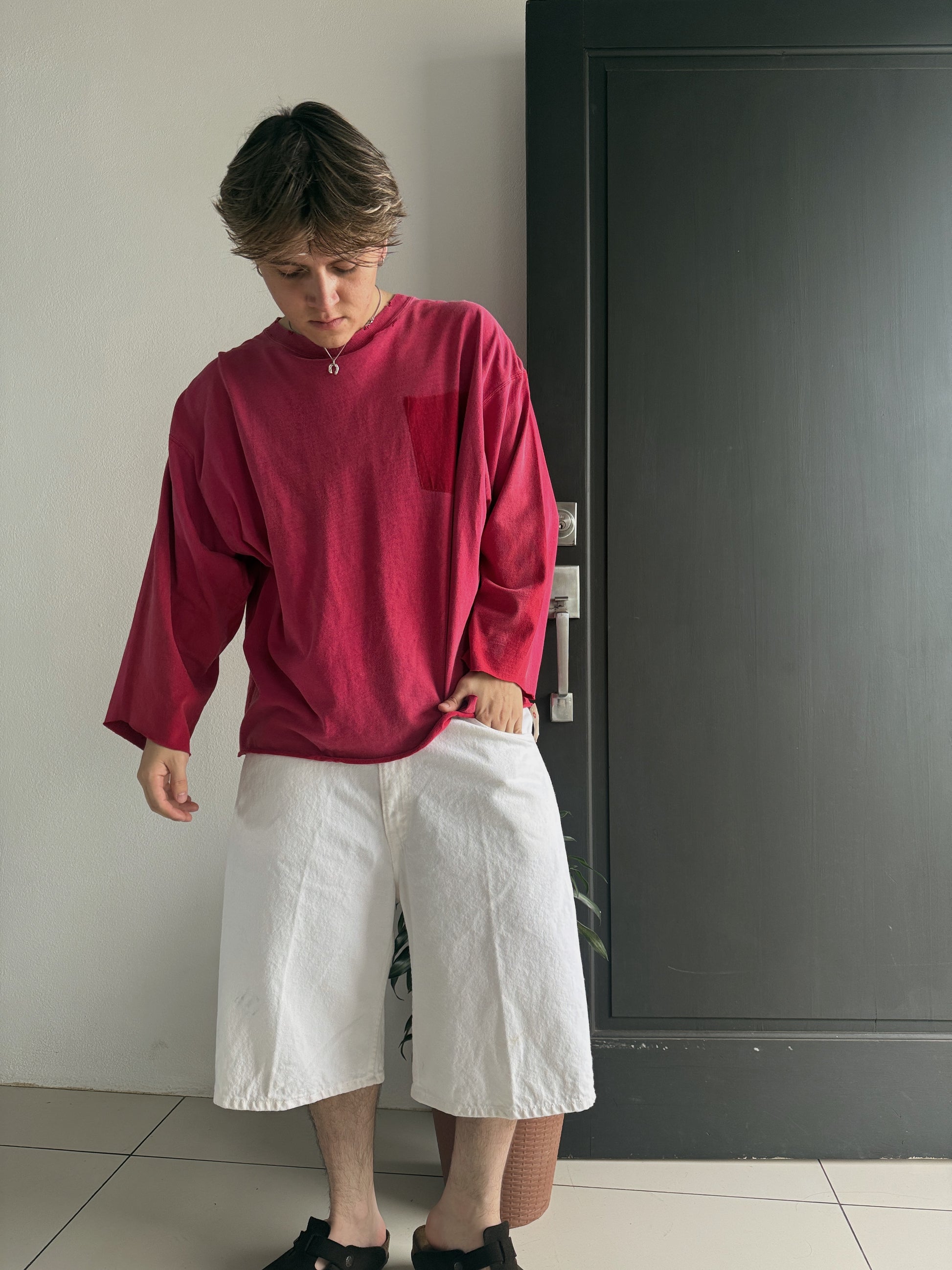 AMAZING LEVIS 550 WHITE JORTS - FIT 36