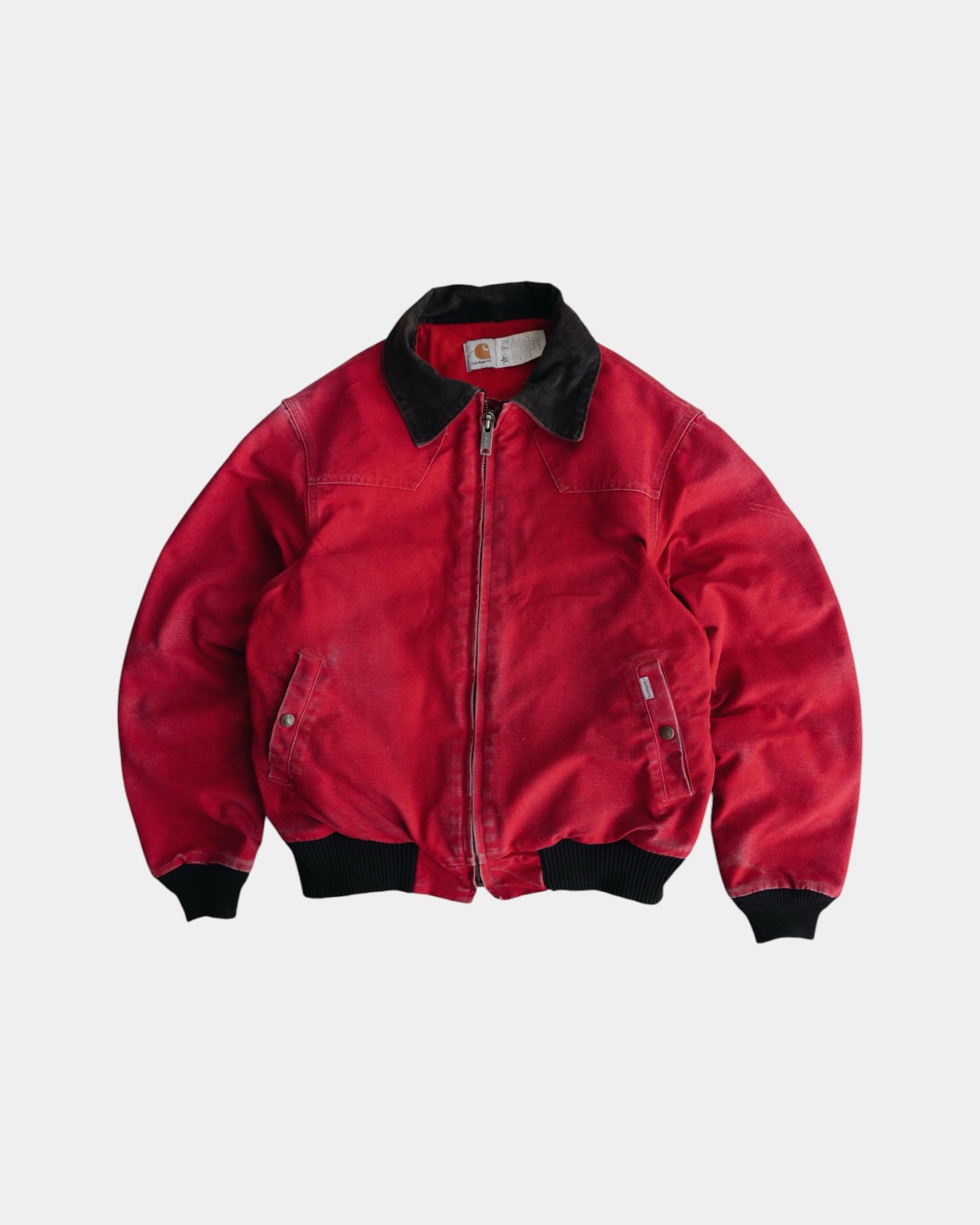 (L) 80’S VINTAGE CARHARTT RED SANTA FE JACKET