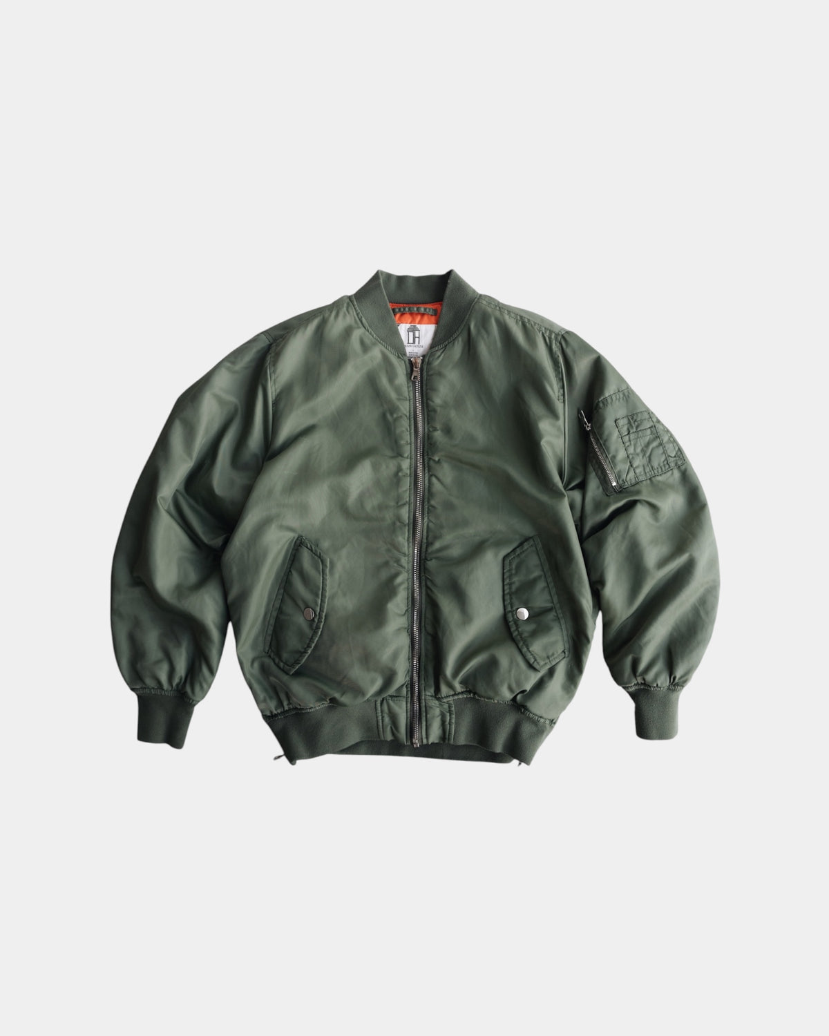(BOXY L) MA-1 TYPE BOMBER JACKET