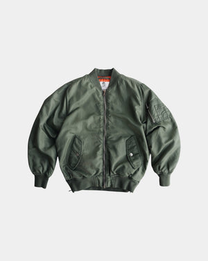 (BOXY L) MA-1 TYPE BOMBER JACKET