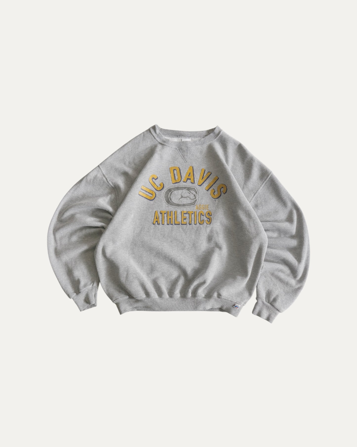 (BOXY L) 90’S VINTAGE RUSSELL DAVIS CREWNECK