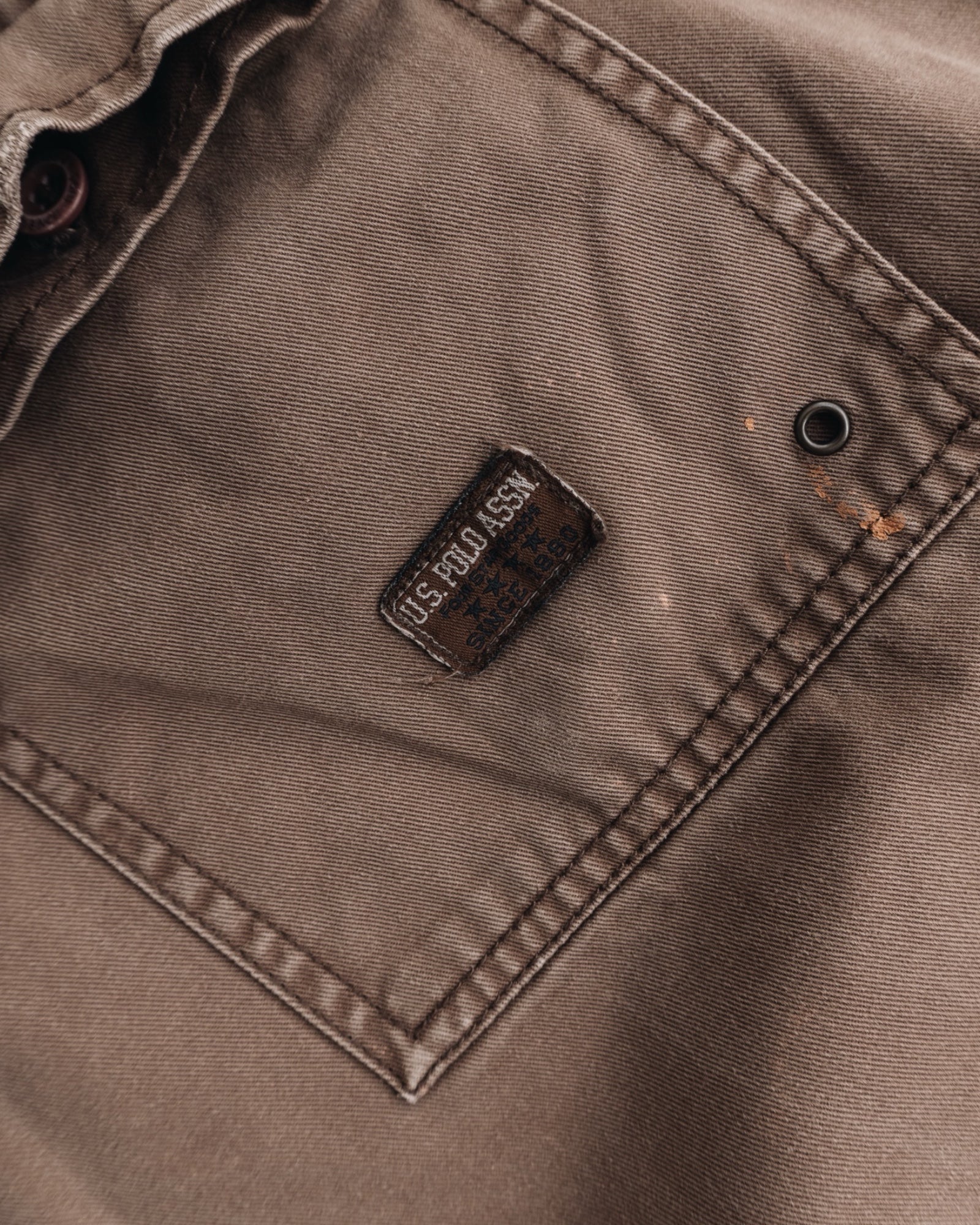 VINTAGE POLO CARGO FADED JORTS - 34