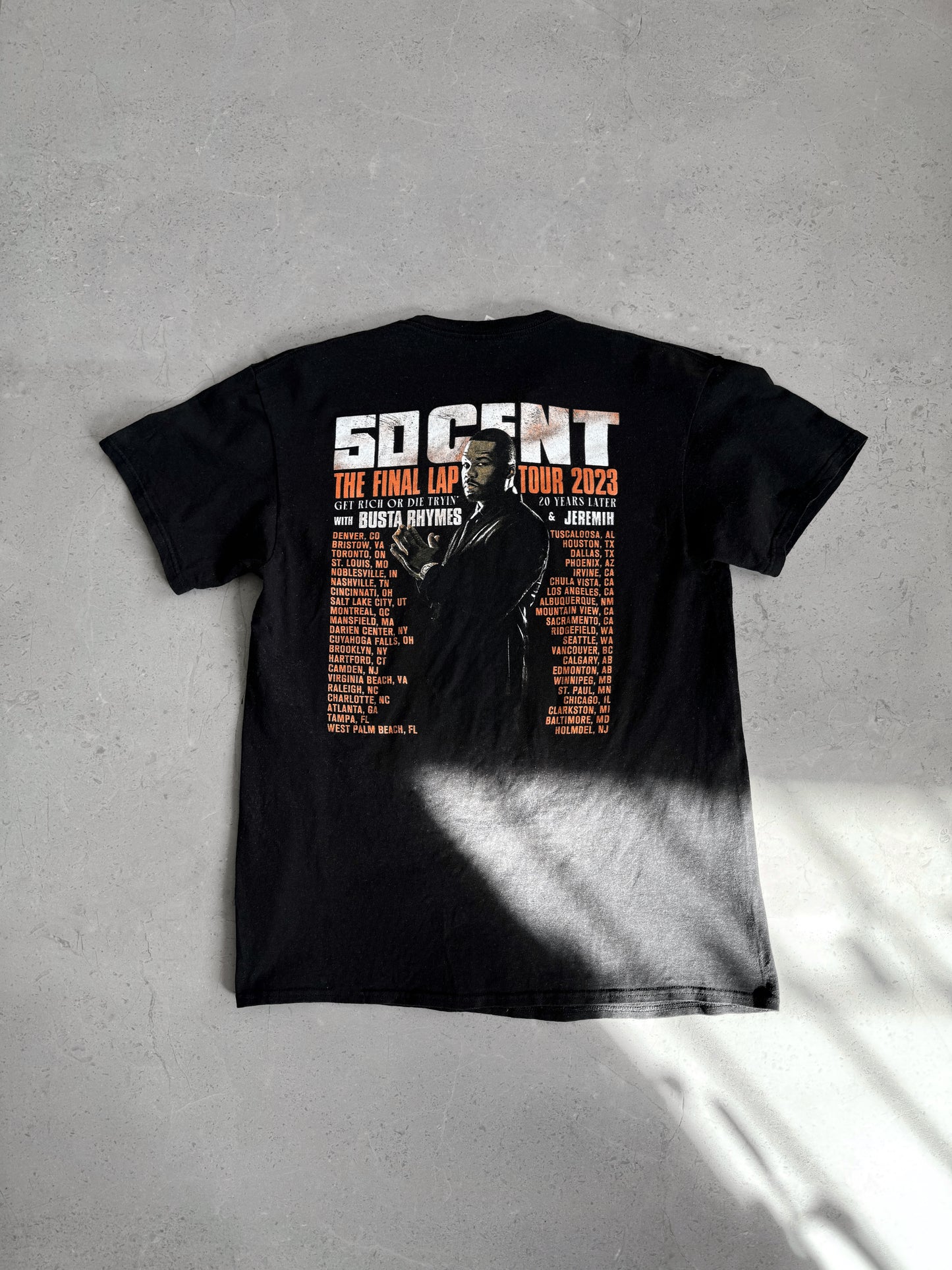 (M) 50 CENT RAP TEE