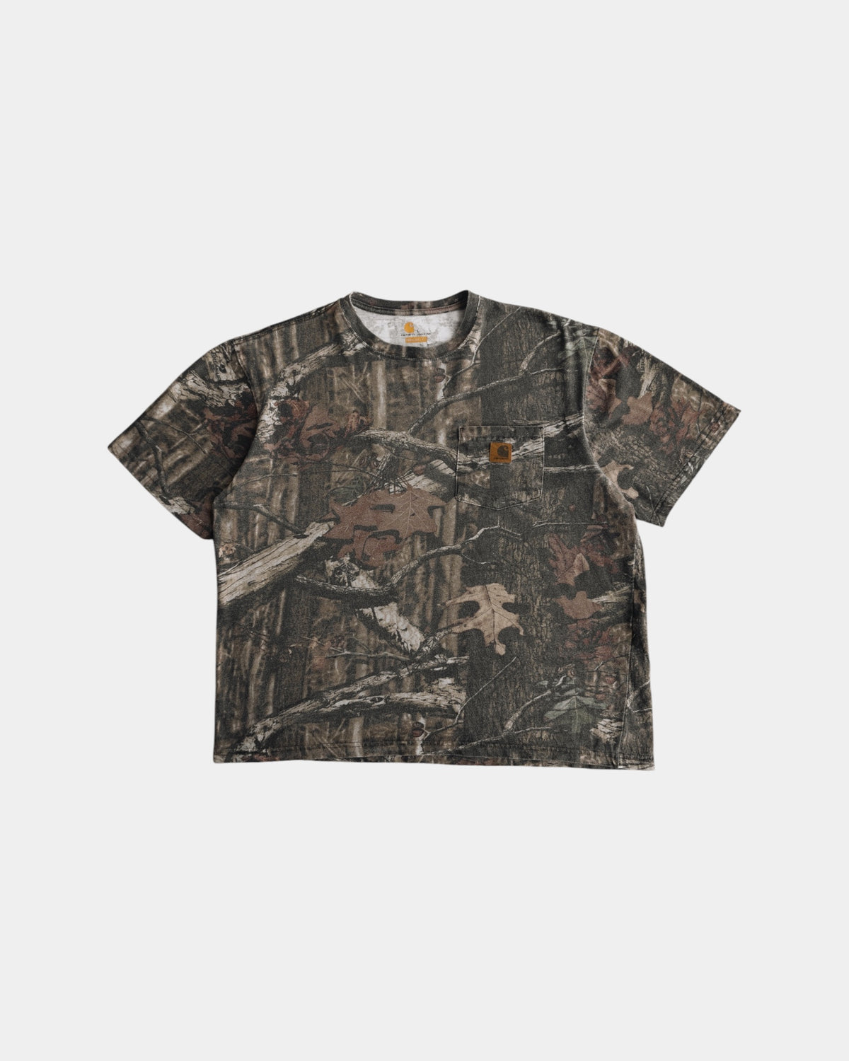 (L) CARHARTT X REALTREE CAMO POCKET TEE