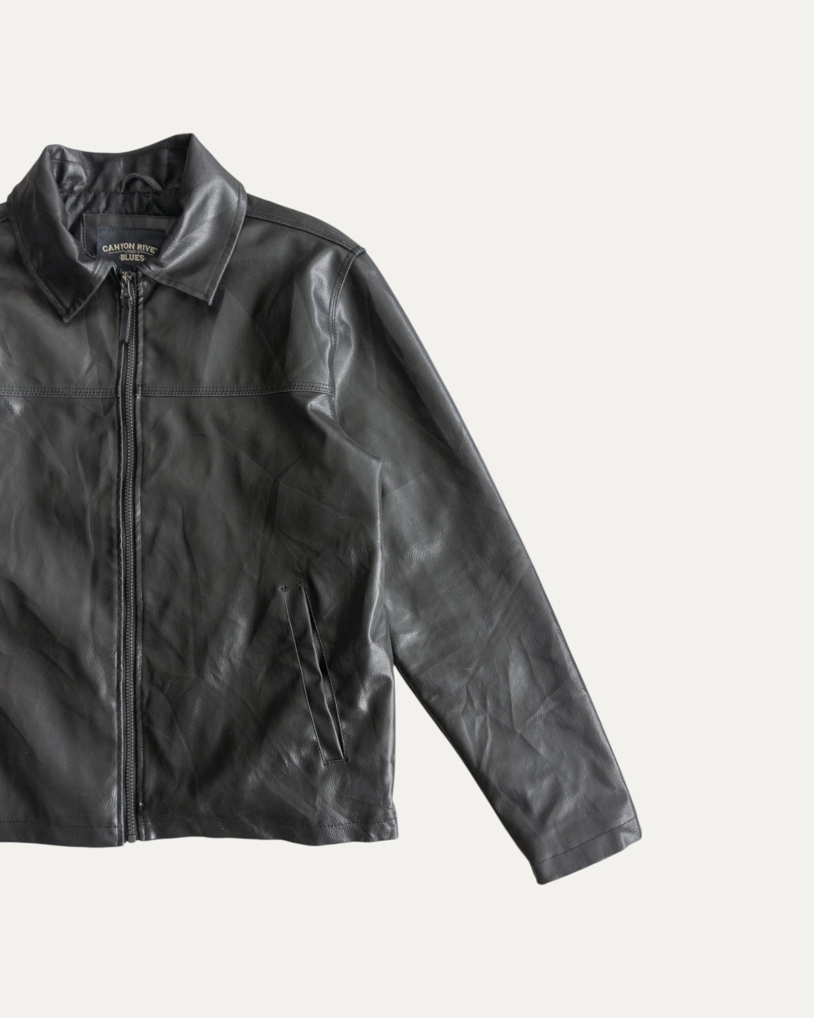 (M) CANYON RIVER LEATHER JACKET