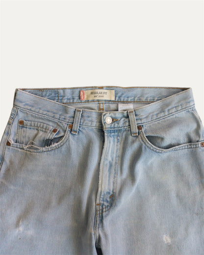 VINTAGE LEVIS 505 DENIM PANTS - 33x34