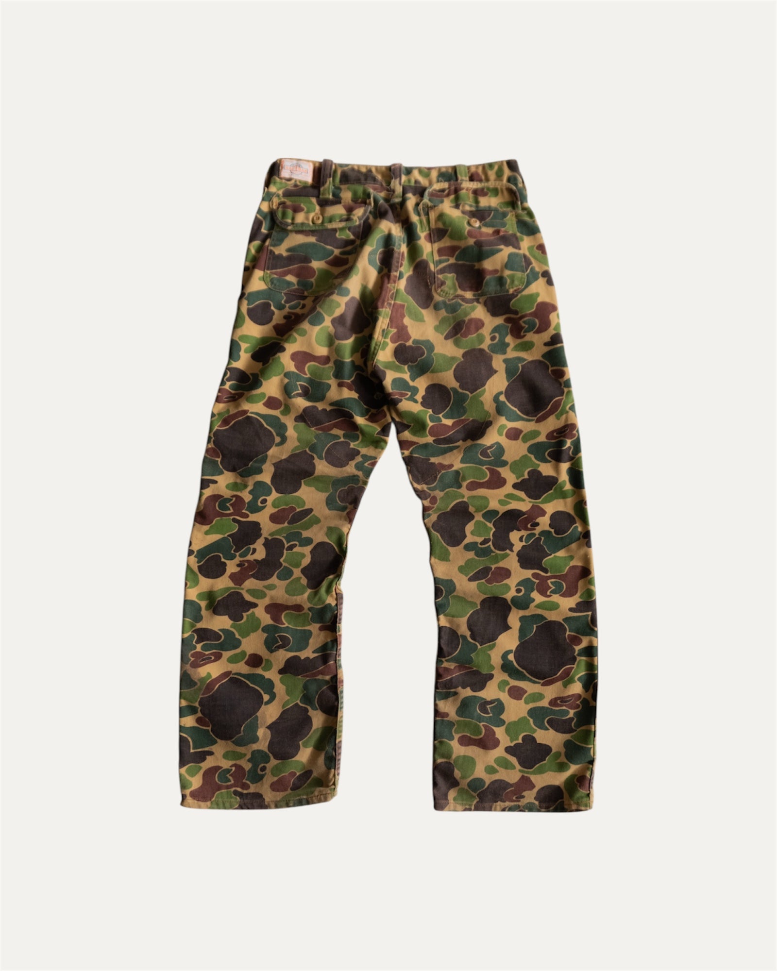 VINTAGE CAMO BAGGY PANTS - 32x32