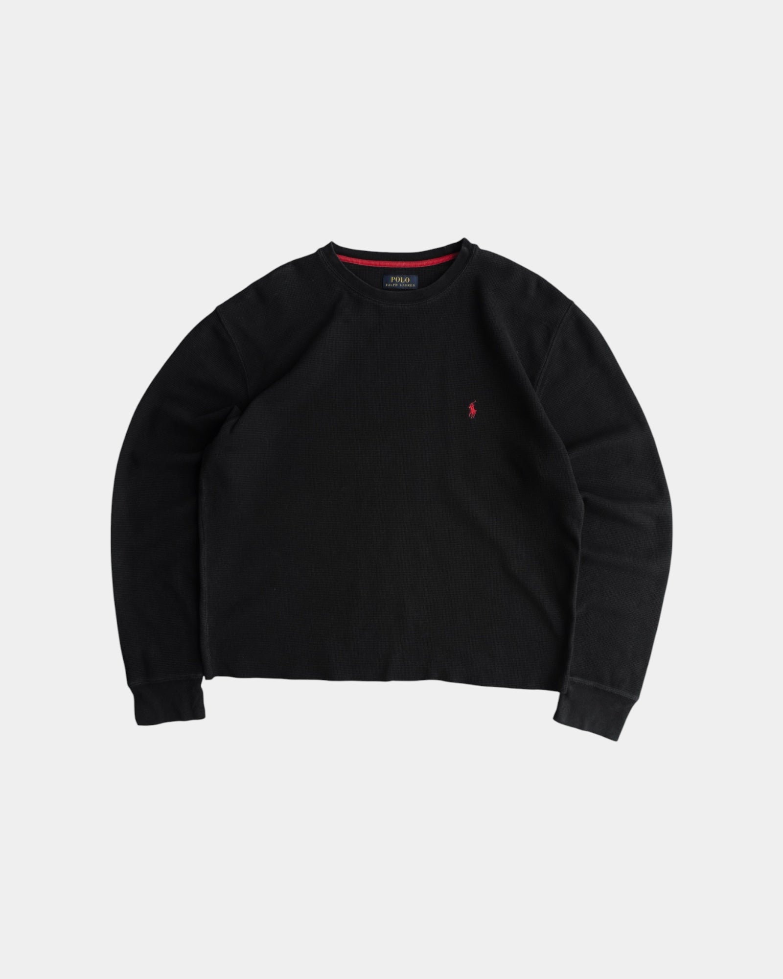 (L) POLO RALPH LAUREN BLACK THERMAL