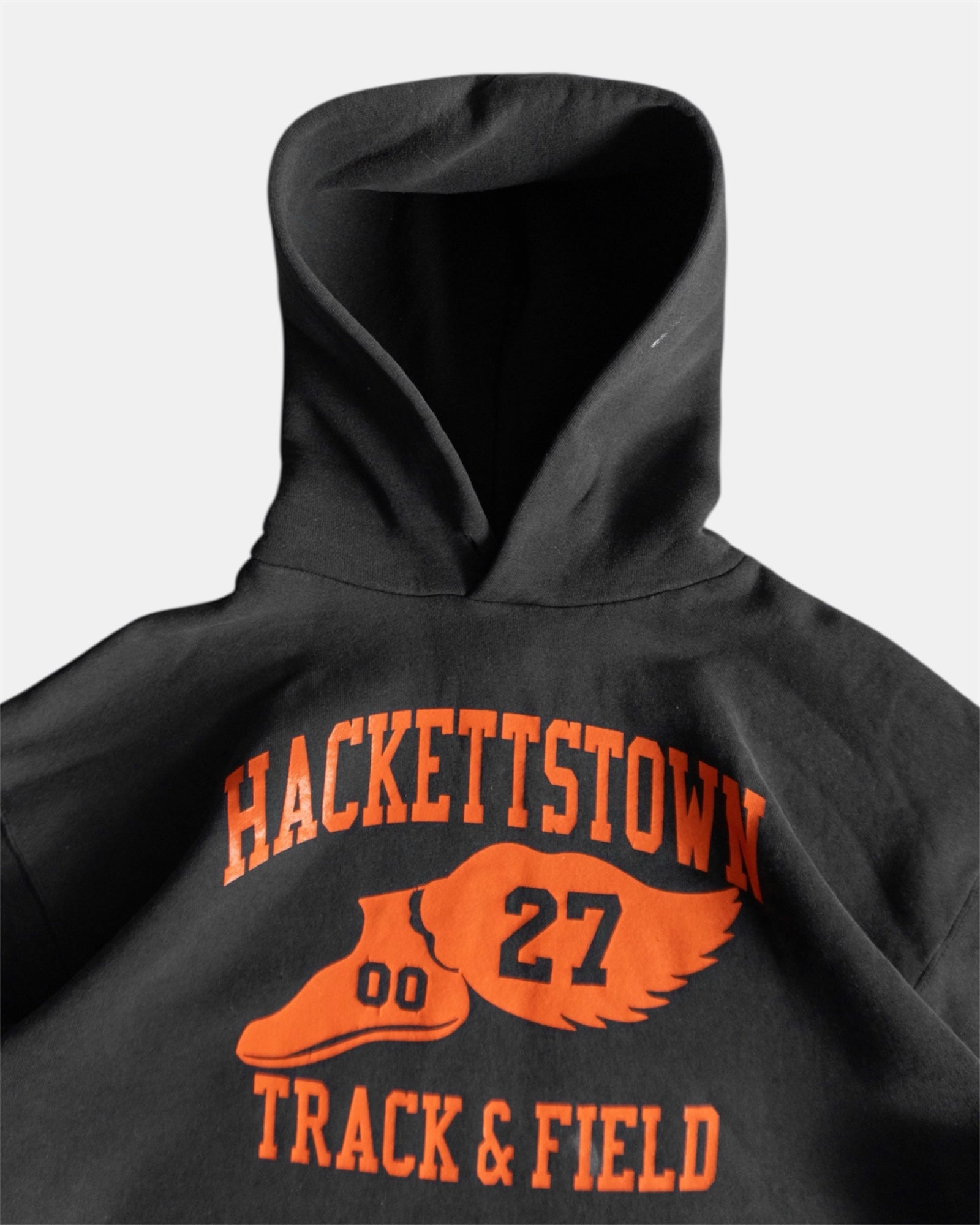 (L) 00’S VINTAGE RUSSELL HACKETTSTOWM HOODIE