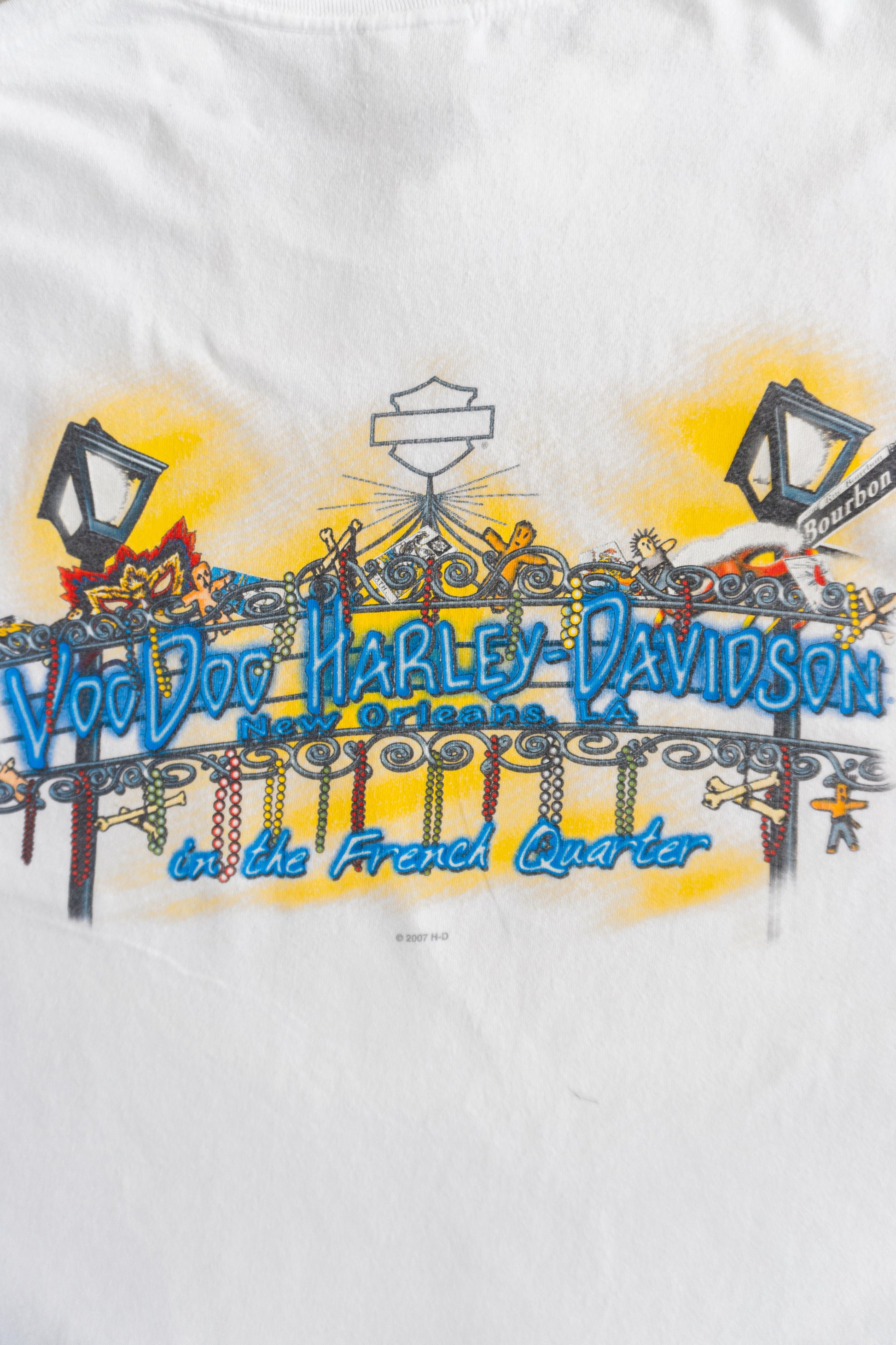 (XL) HARLEY DAVIDSON HORSESHOE FLAMES LONG SLEEVE