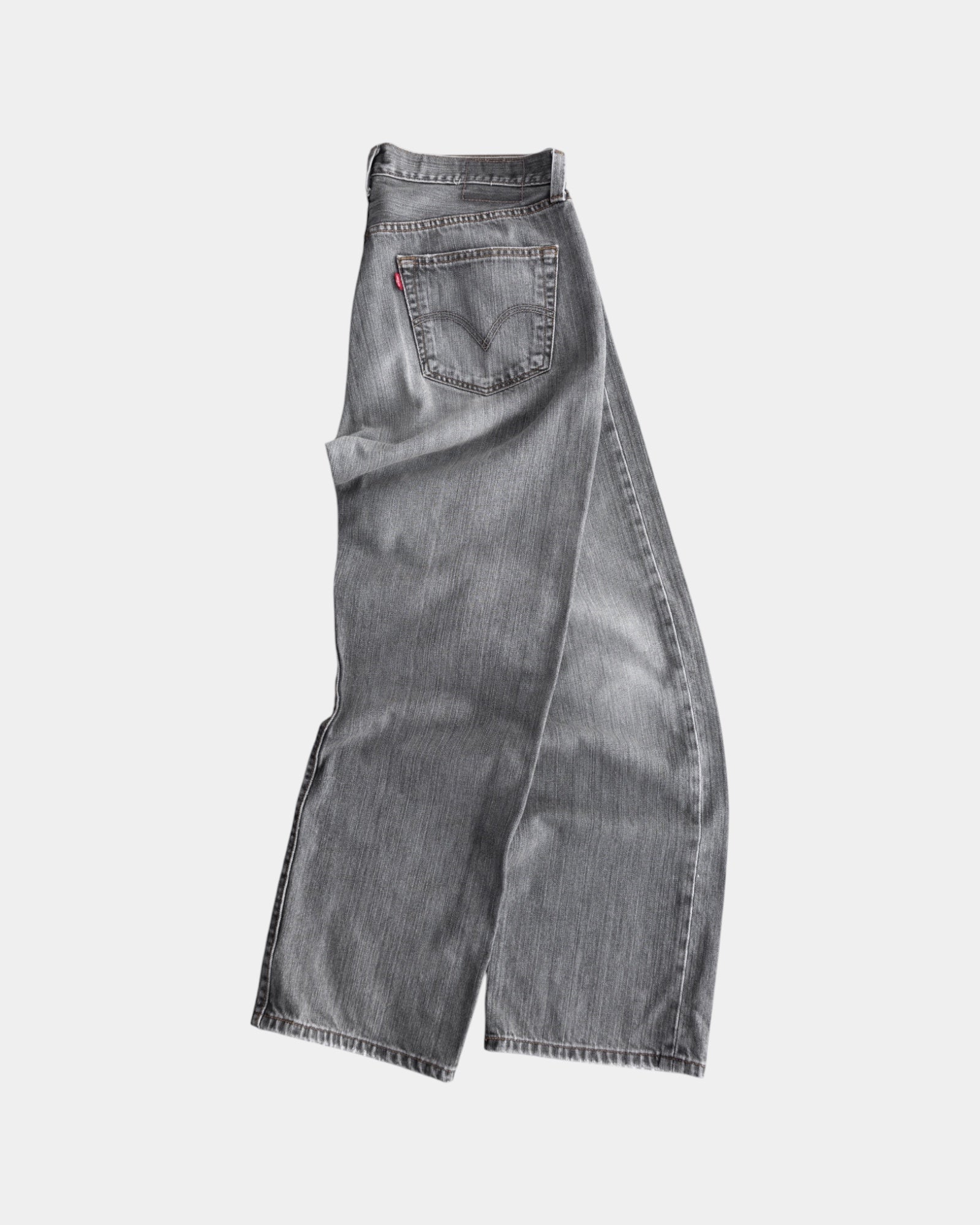 VINTAGE LEVIS 501 GRAY FADED PANTS - 34x32