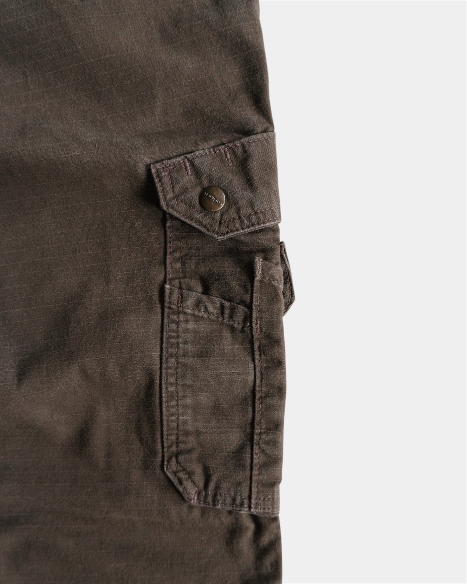 VINTAGE CARHARTT BROWN CARGO PANTS - 35x30