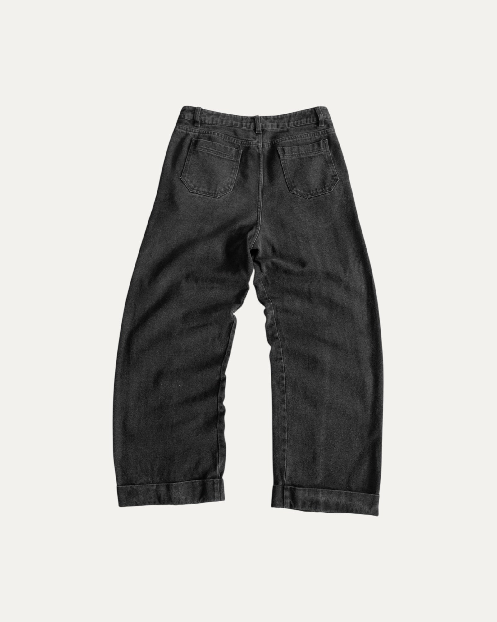HENRIK VIBSKOV BLACK DENIM PANTS - 30x30