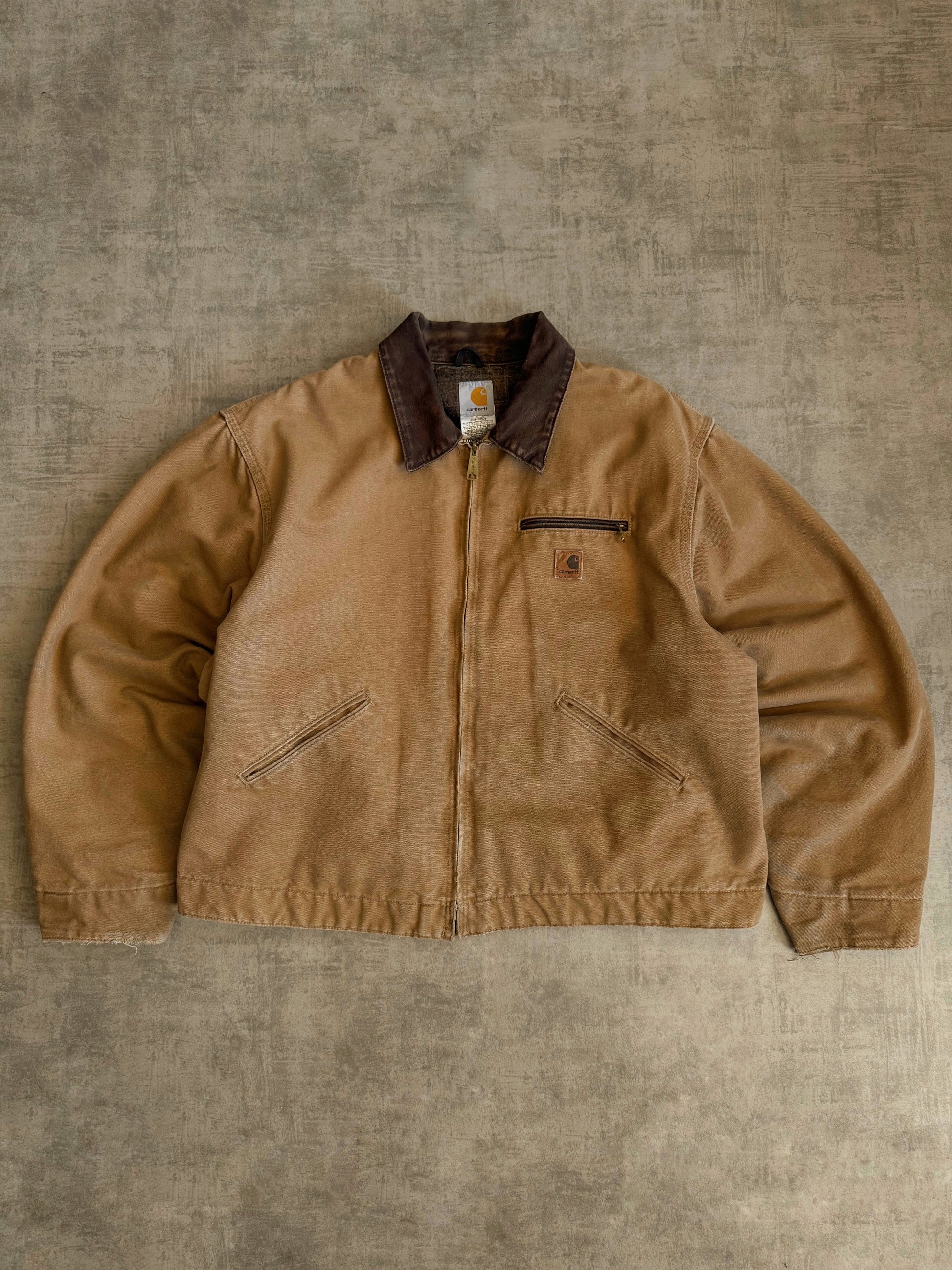 (L/XL) VINTAGE J97 CML CARHARTT DETROIT JACKET