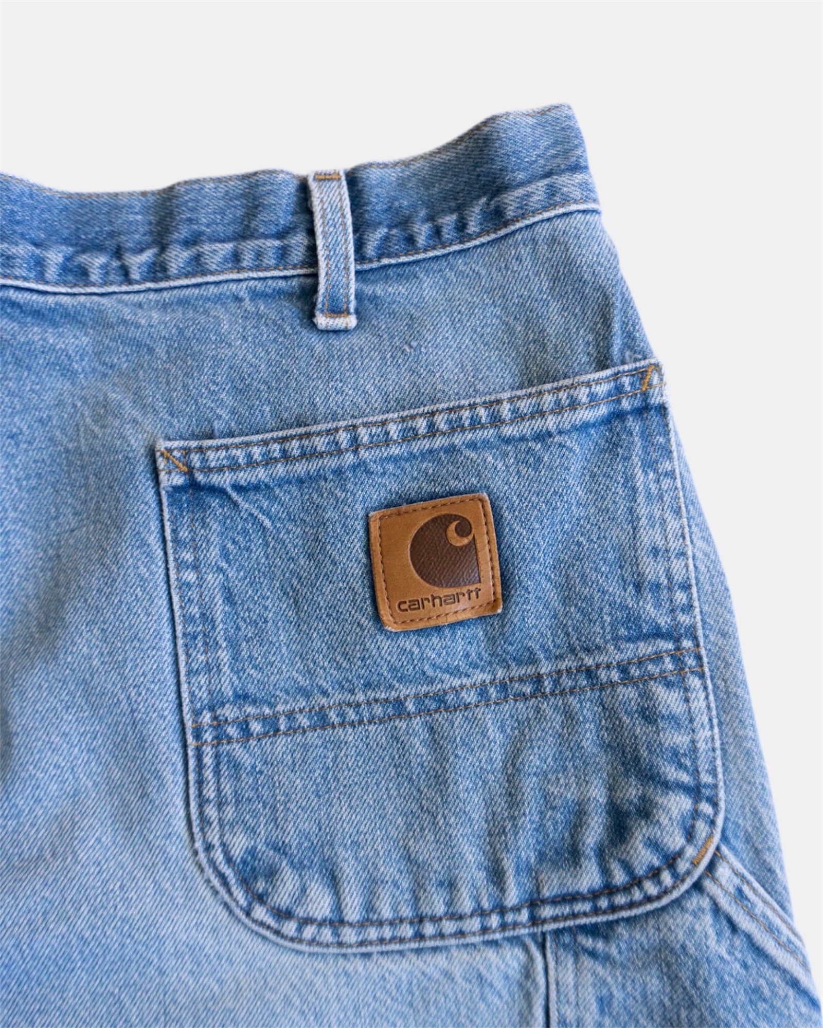 VINTAGE CARHARTT BAGGY DENIM PANTS - 36x32