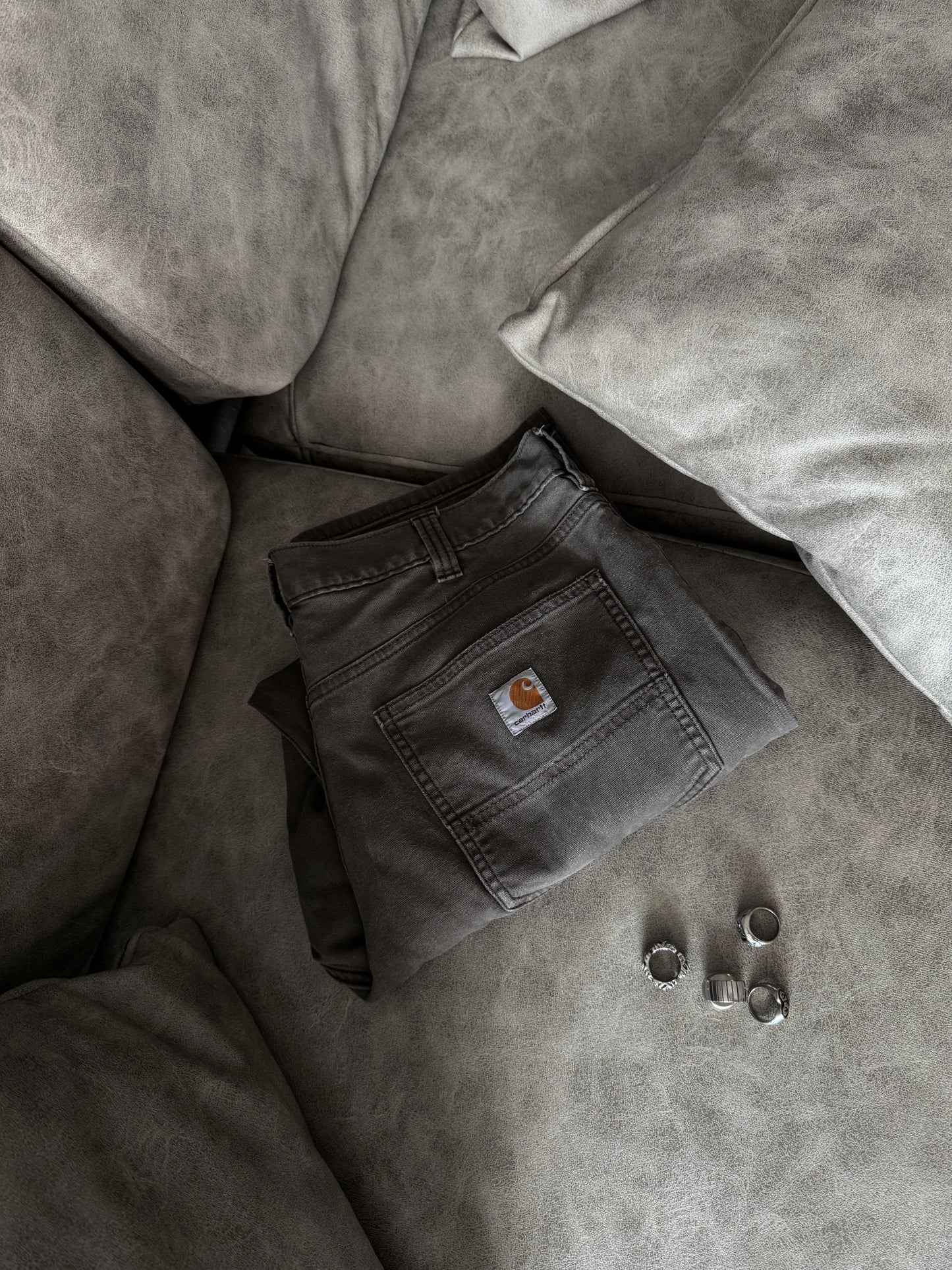 CARHARTT GRAY PANTS (36x30)