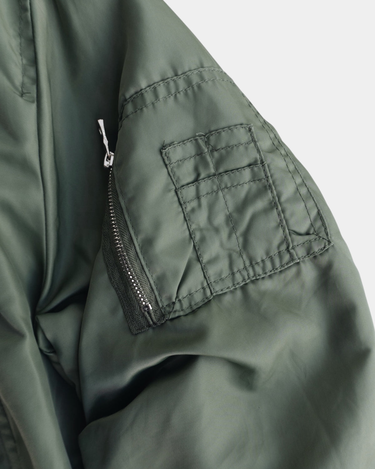 (BOXY L) MA-1 TYPE BOMBER JACKET