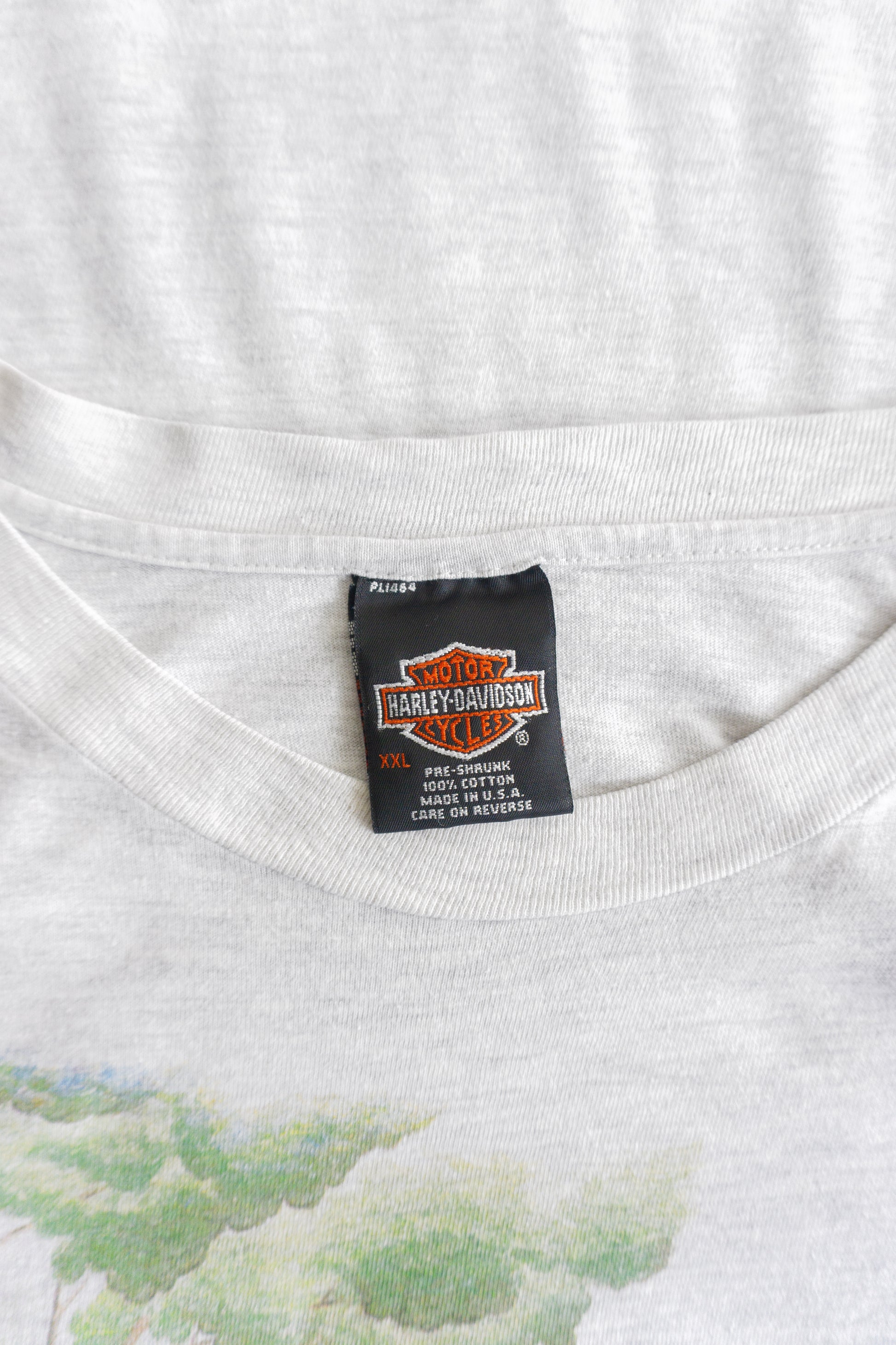 (BOXY L/XL) 1996 VINTAGE HARLEY DAVIDSON NATURE ART TEE