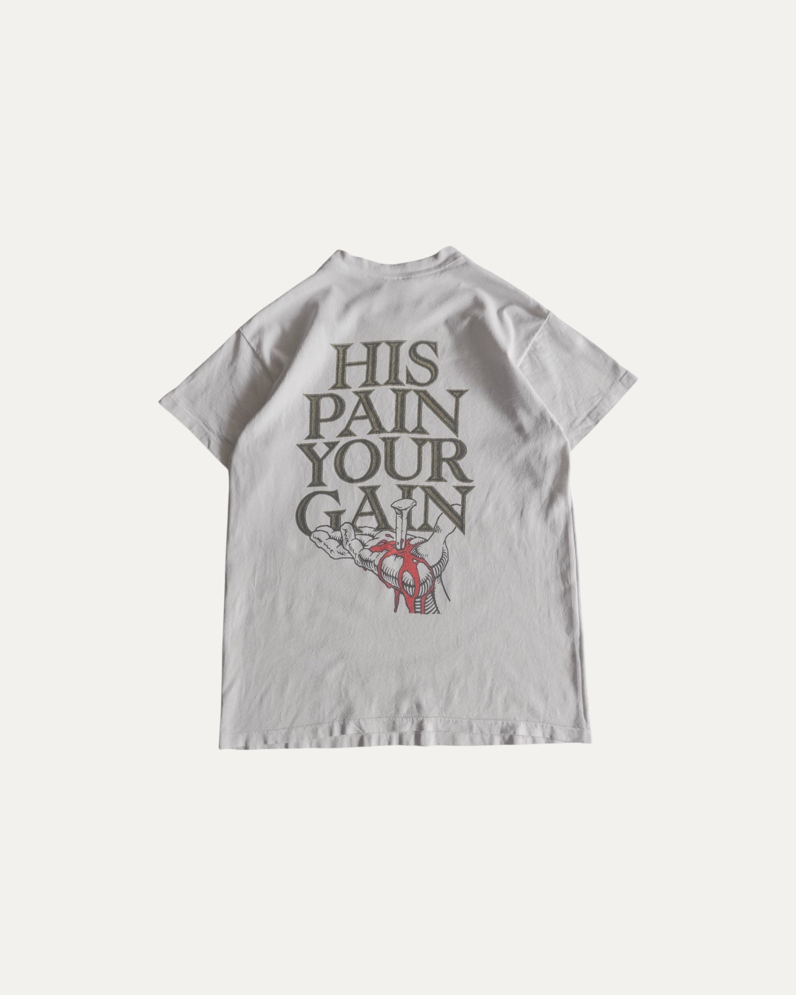 (M) 90’S VINTAGE LORD’S GYM JESÚS TEE