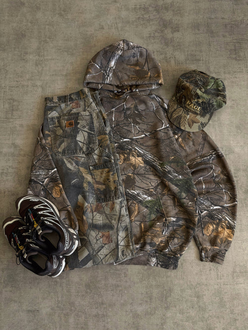 (BOXY L) RUSSELL X REALTREE HOODIE