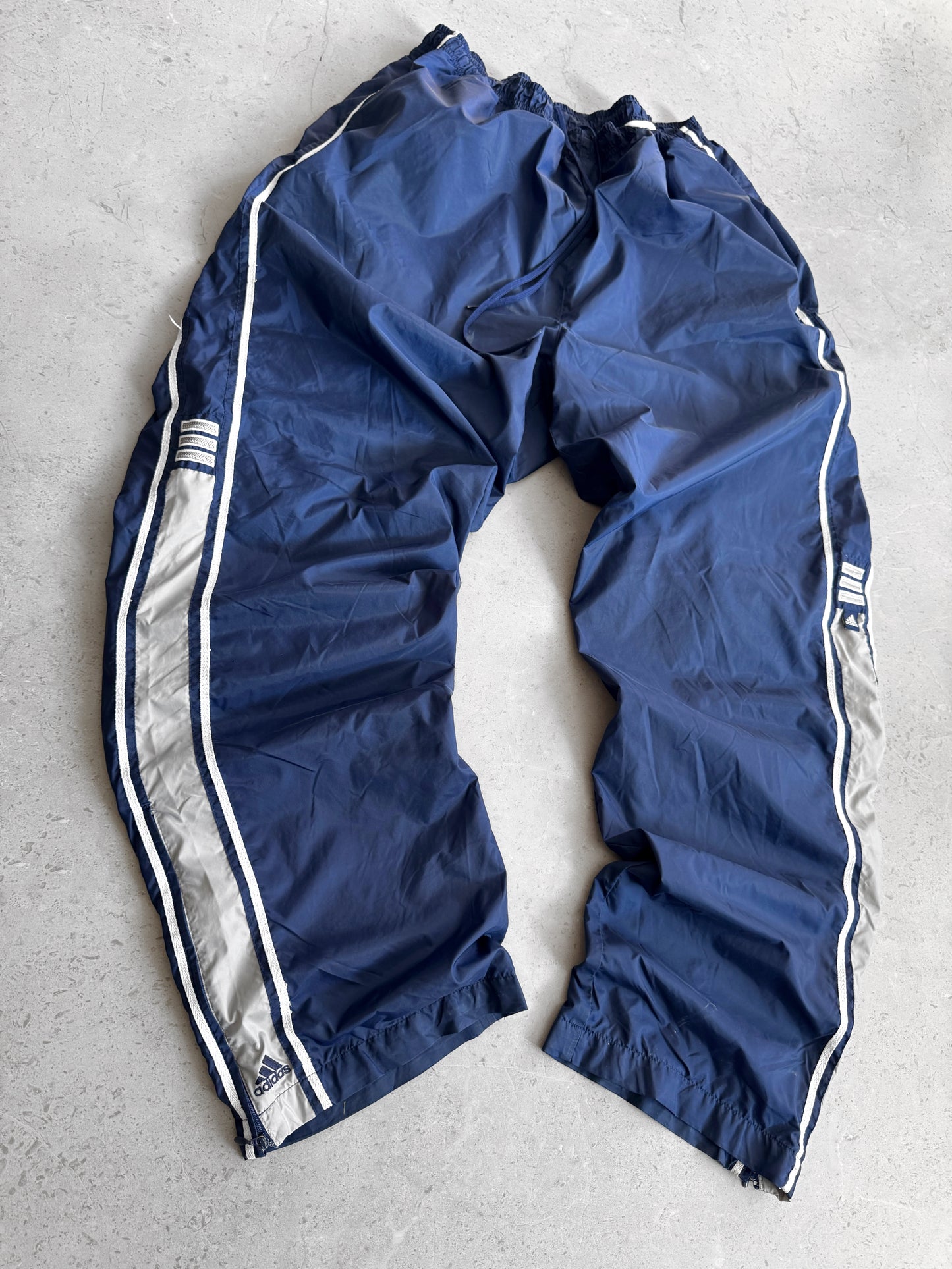 (XL) VINTAGE ADIDAS RETRO TRACK PANTS