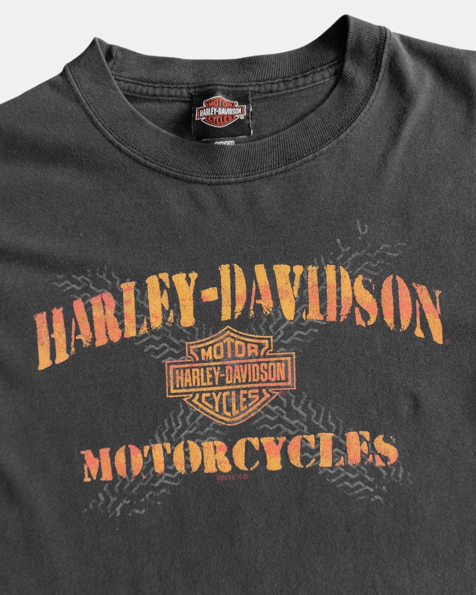 (S) HARLEY DAVIDSON MOTOECYCLES LONG SLEEVE