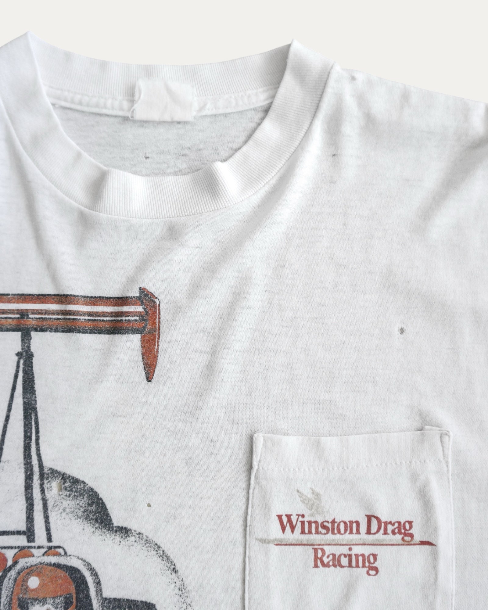 (L) 90’S VINTAGE WINSTON CIGARETTES POCKET TEE