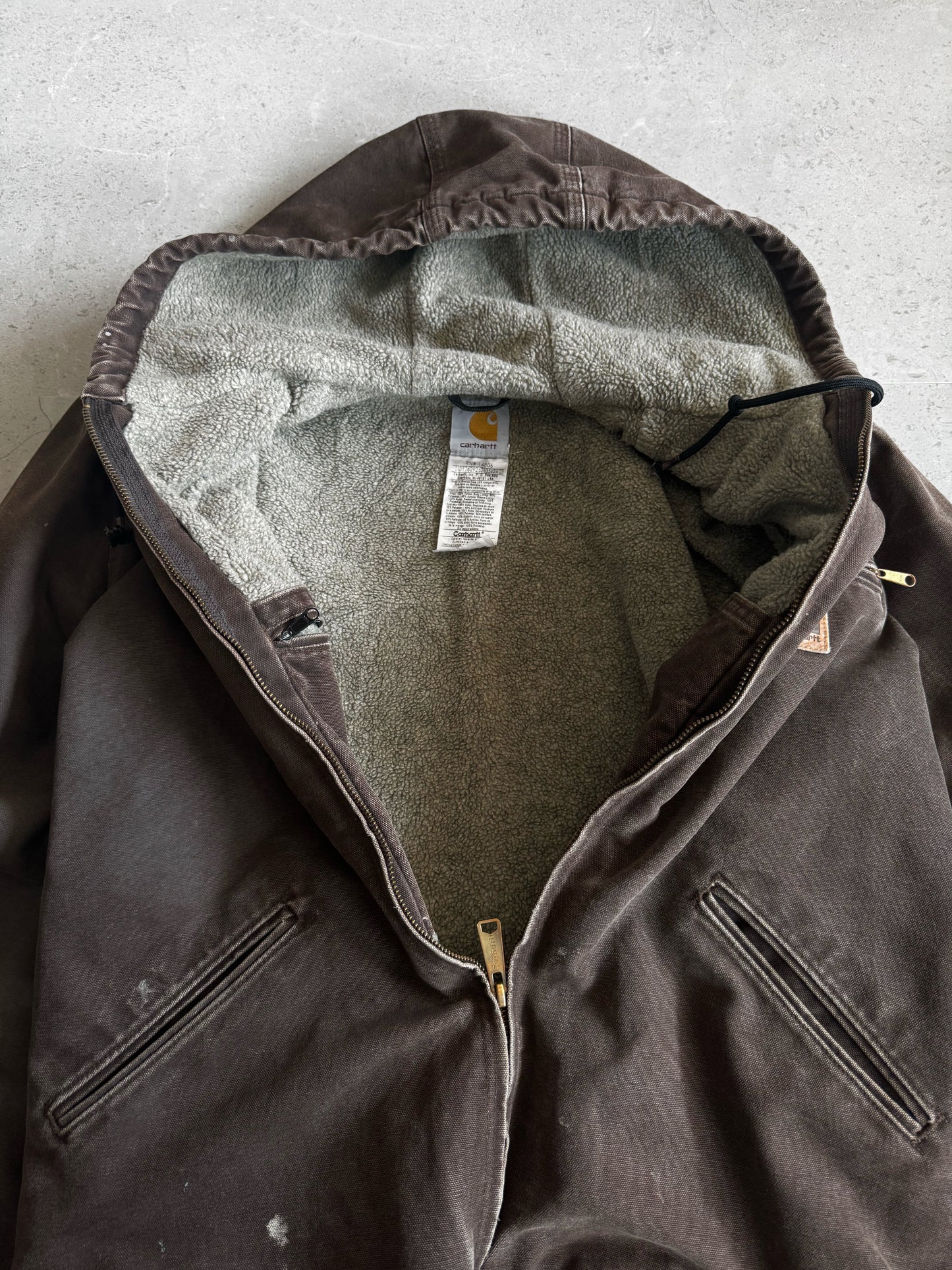 (M) Carhartt Mocca Active Sherpa Jacket