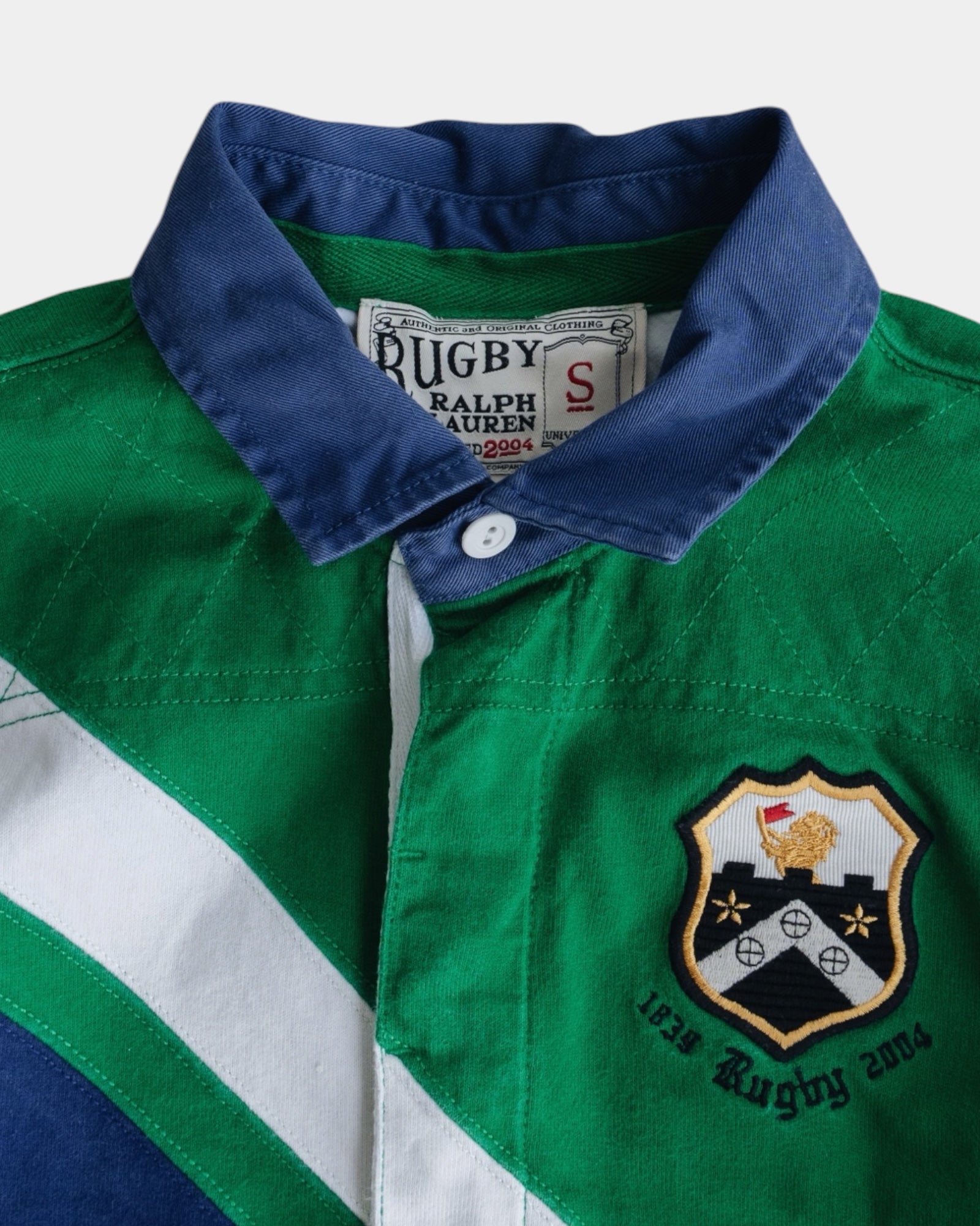 (S) 2000’S VINTAGE POLO RALPH LAUREN RUGBY SHIRT