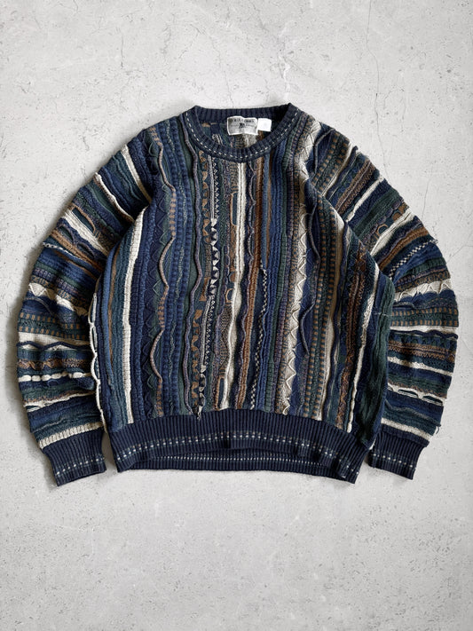 (L) VINTAGE IDEAUOMO TYPE COOGI SWEATER