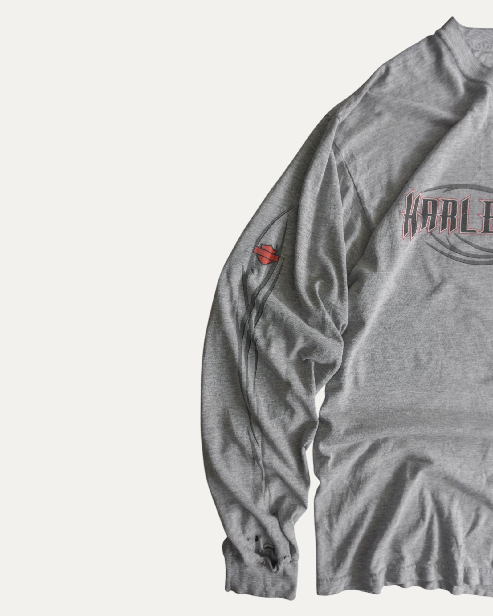 (L) HARLEY DAVIDSON FLAMES LONG SLEEVE