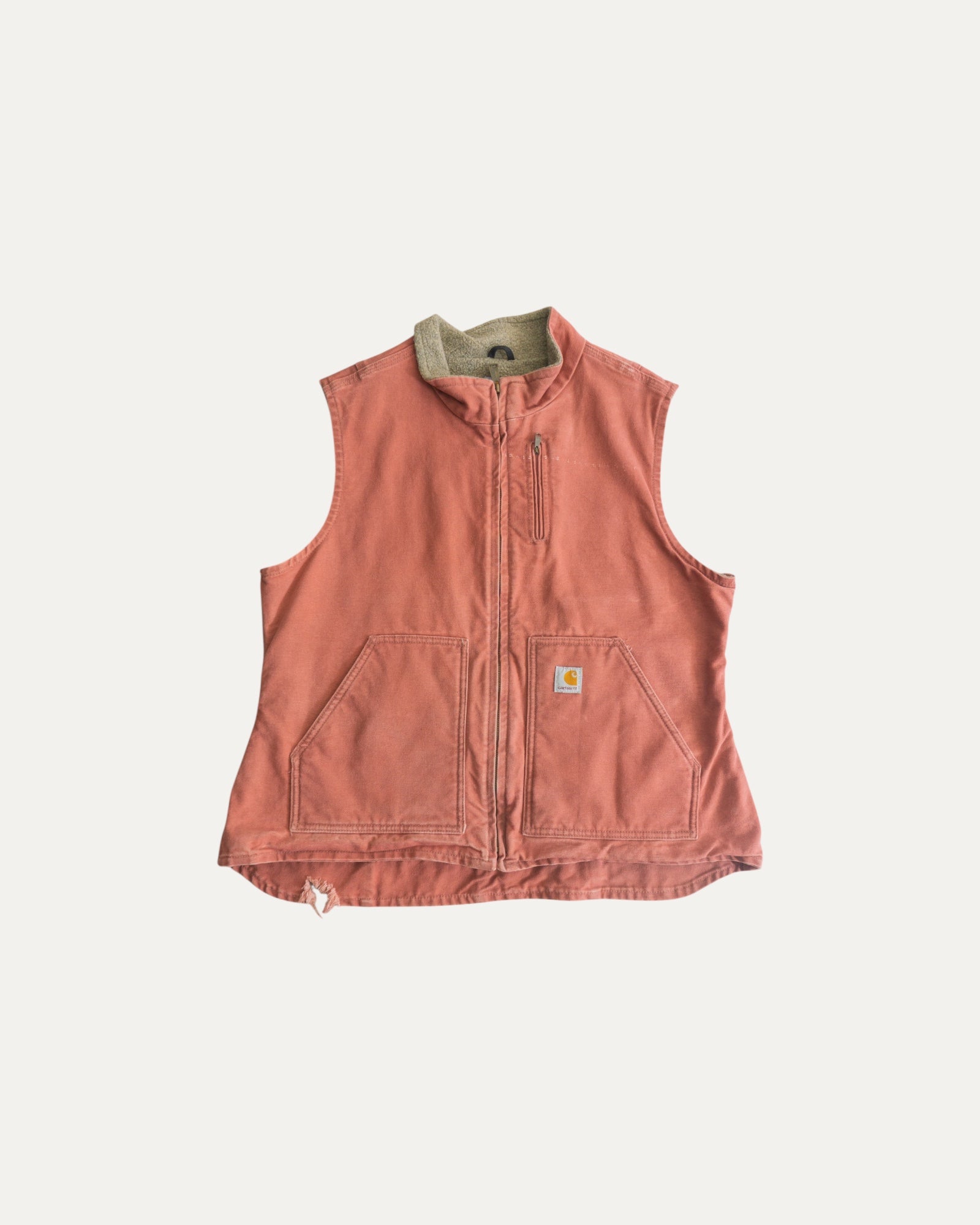 (XL) 90’S VINTAGE CARHARTT SALMÓN VEST