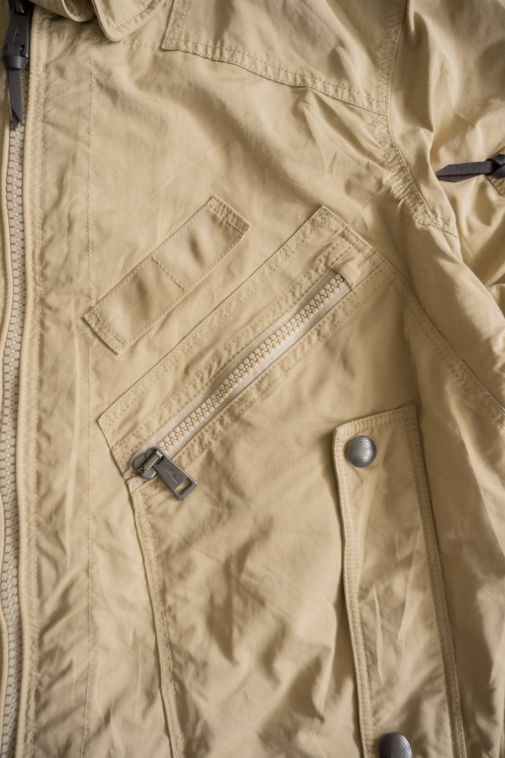 (BOXY L) AMAZING POLO RALPH LAUREN BOMBER MA-1 JACKET