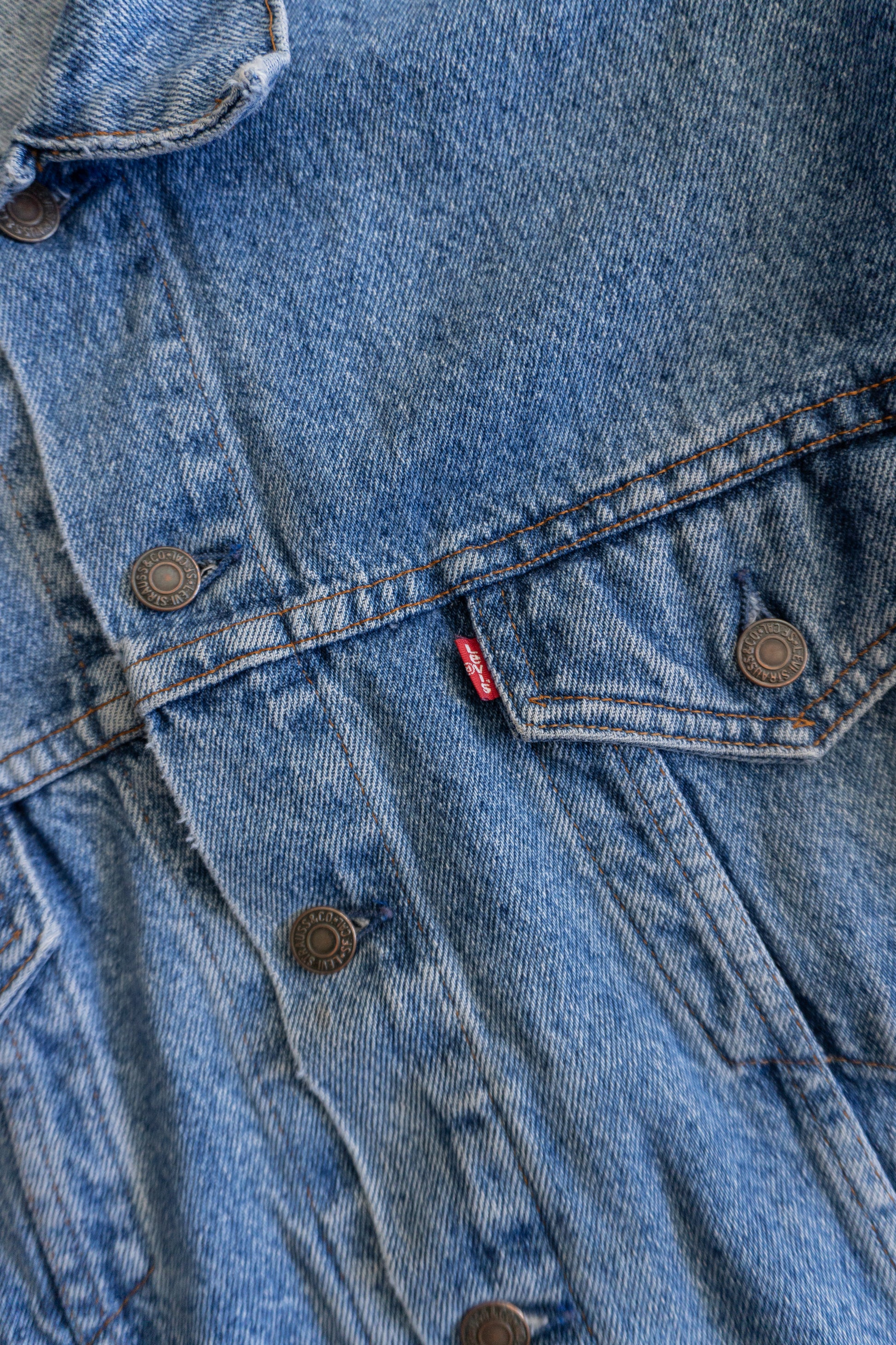 (M) 1980’S LEVIS TRUCKER DENIM JACKET