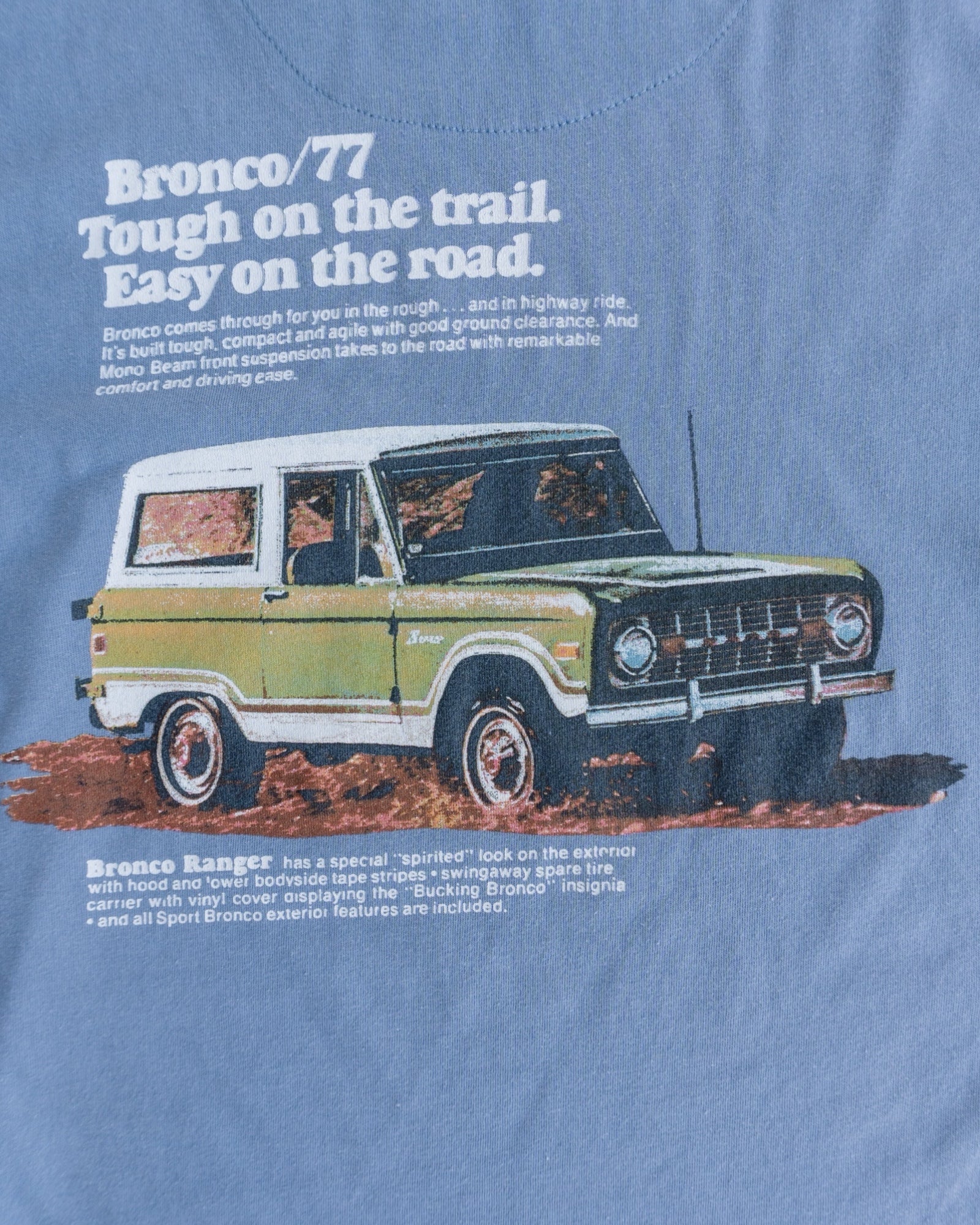 (S/M) BRONCO RETRO TEE