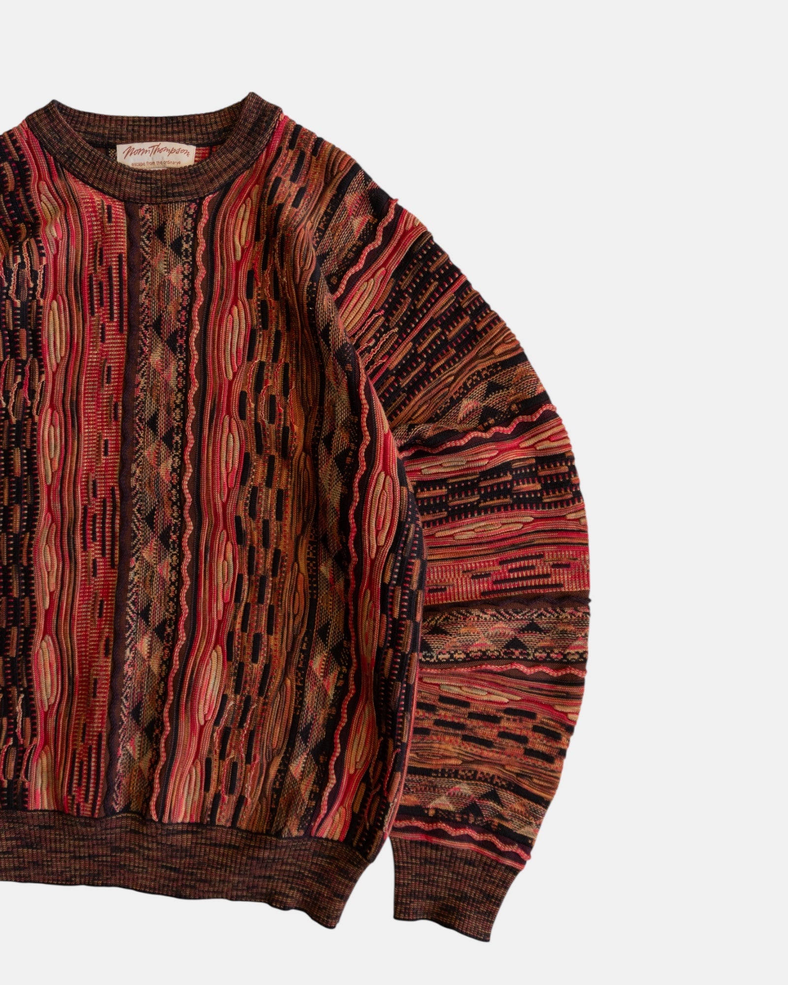 (L) VINTAGE NORM THOMPSON TYPE COOGI SWEATER
