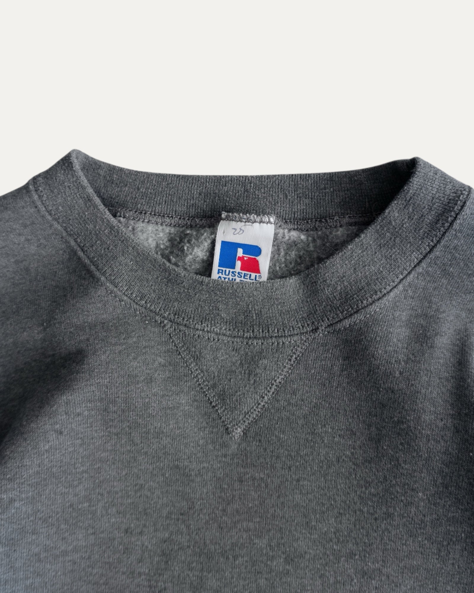 (XL) 90’S VINTAGE RUSSELL GRAY CREWNECK