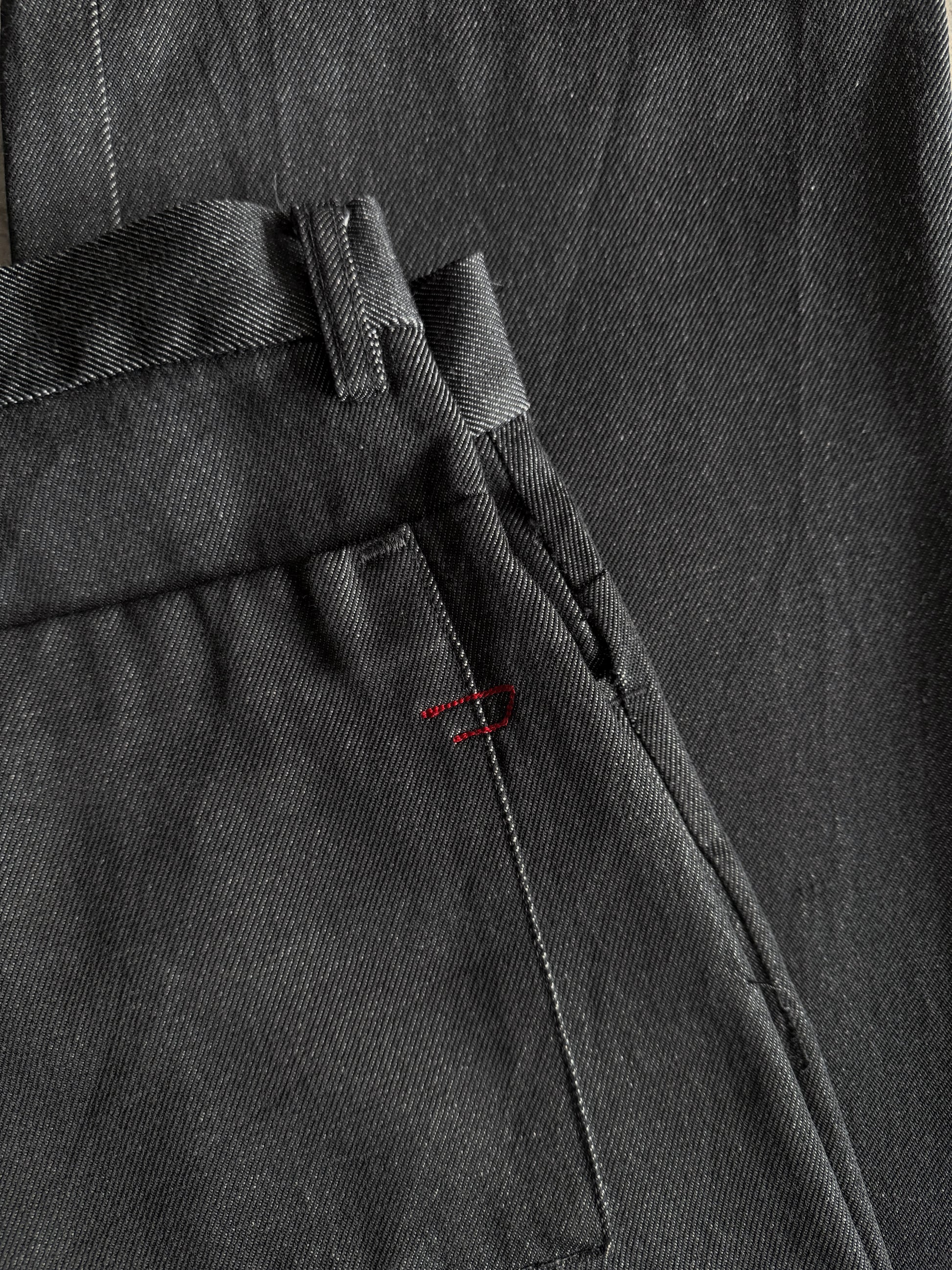 VINTAGE DIESEL FORMAL TYPE RAW PANTS - 36x32