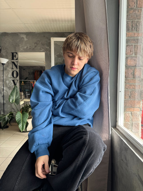 (BOXY L) 00’S VINTAGE RUSSELL CREWNECK